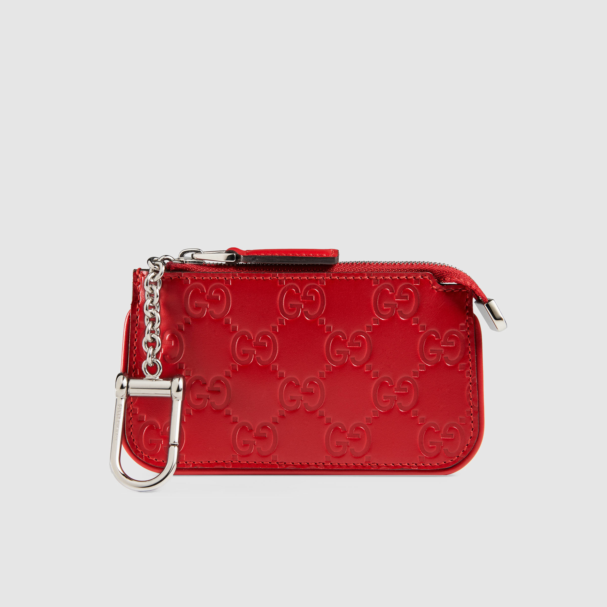 red gucci pouch