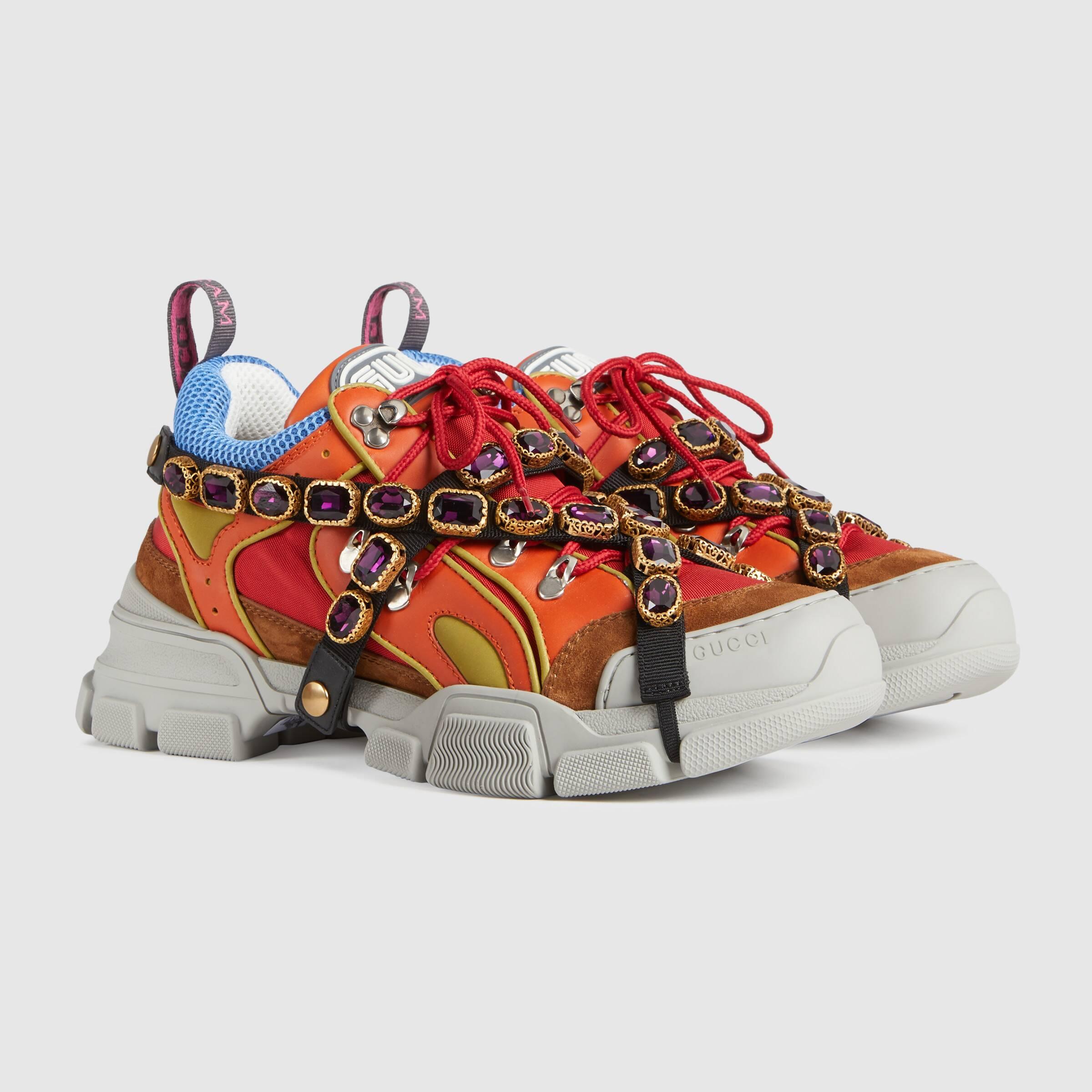 Gucci Flashtrek Sneakers in Red for Men 