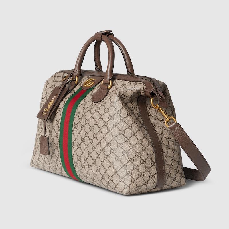 Gucci Savoy Medium Duffle Bag in Metallic for Men Lyst UK