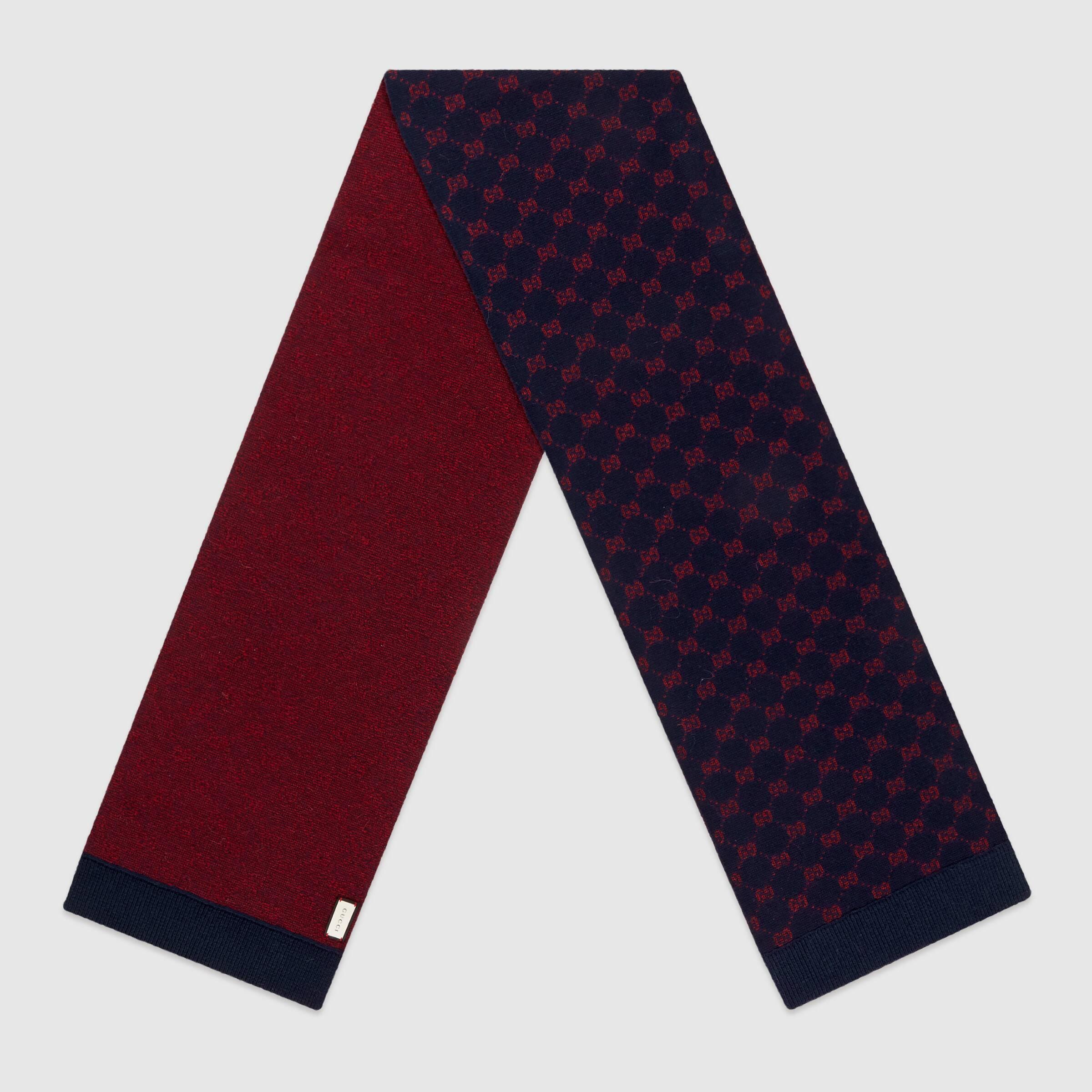 gucci alpaca wool scarf