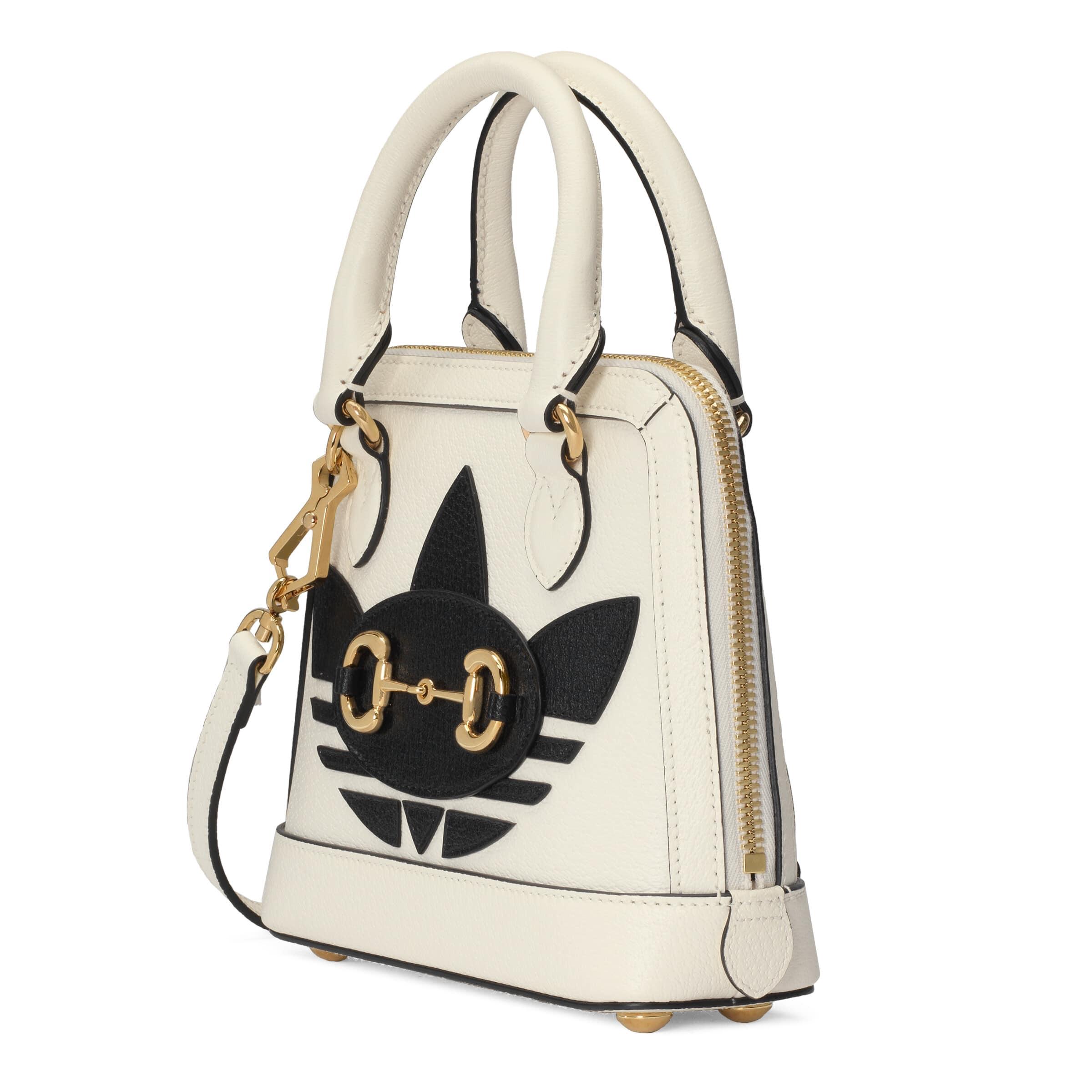 Gucci Adidas X Horsebit 1955 Mini Bag in White | Lyst
