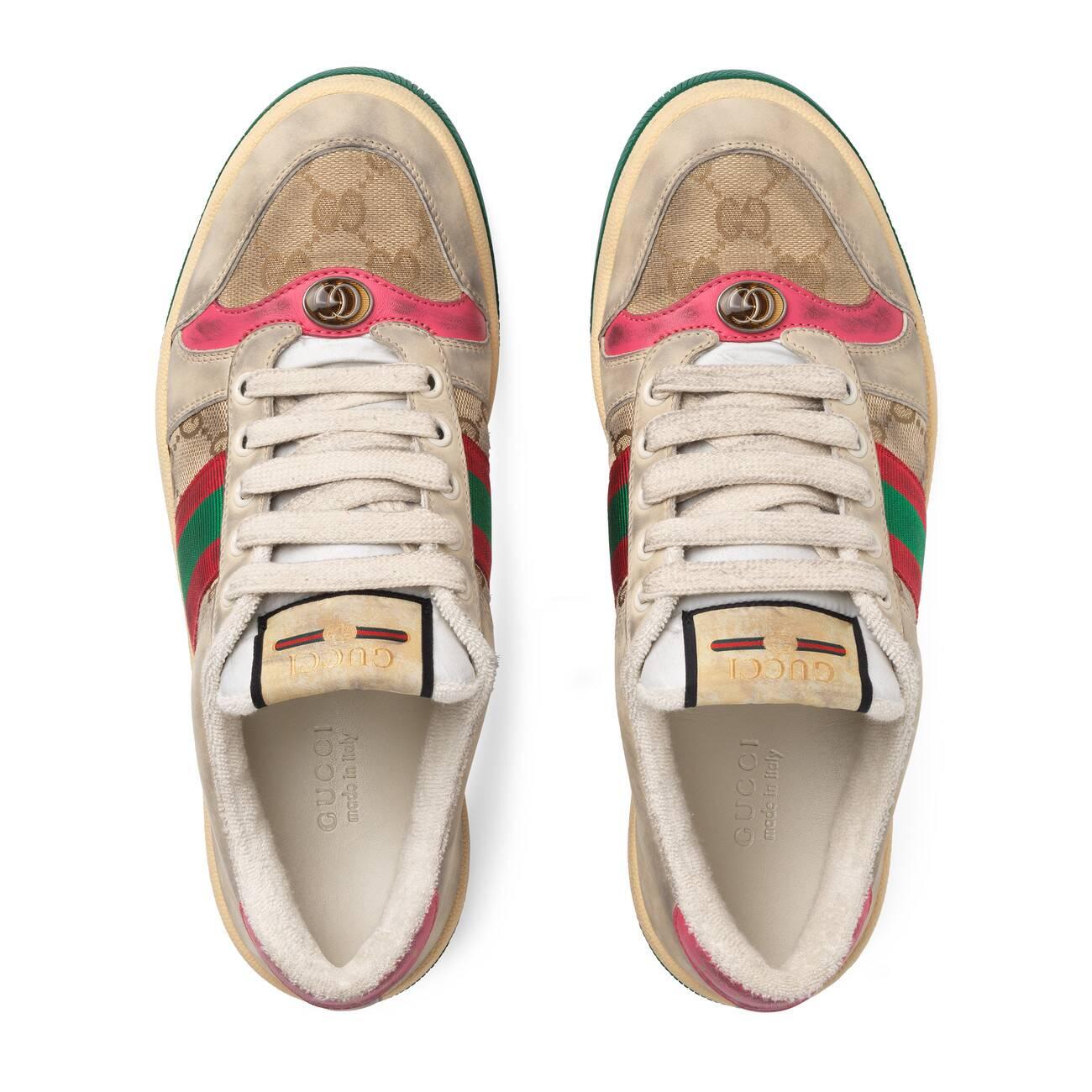 women's screener leather sneaker