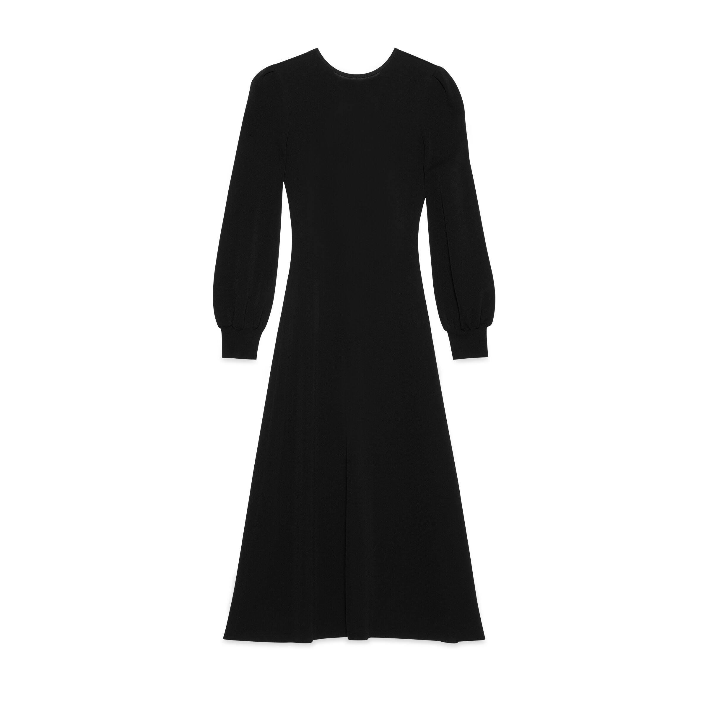 Gucci Dress With Opening At The Back in Black | Lyst