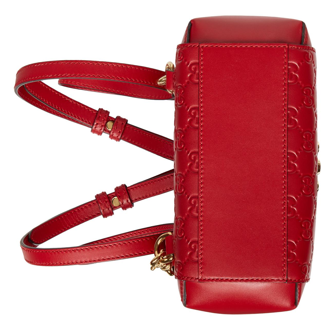 gucci padlock backpack