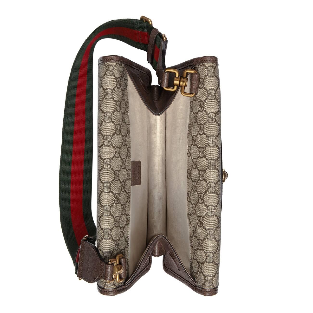 Gucci Neo Vintage Messenger Bag in Brown for Men - Lyst