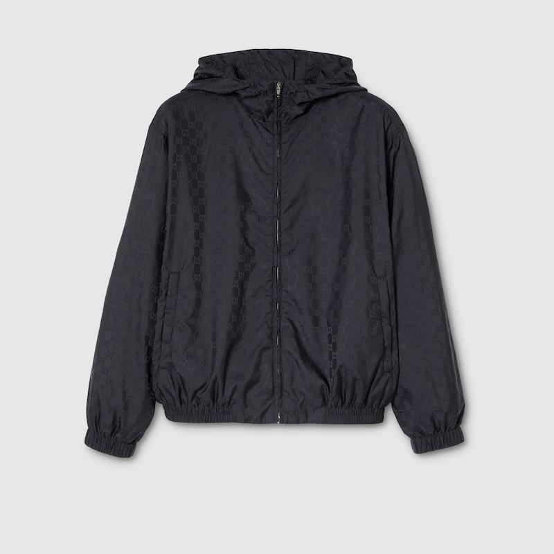 gucci-Blue-Gg-Nylon-Zip-Jacket