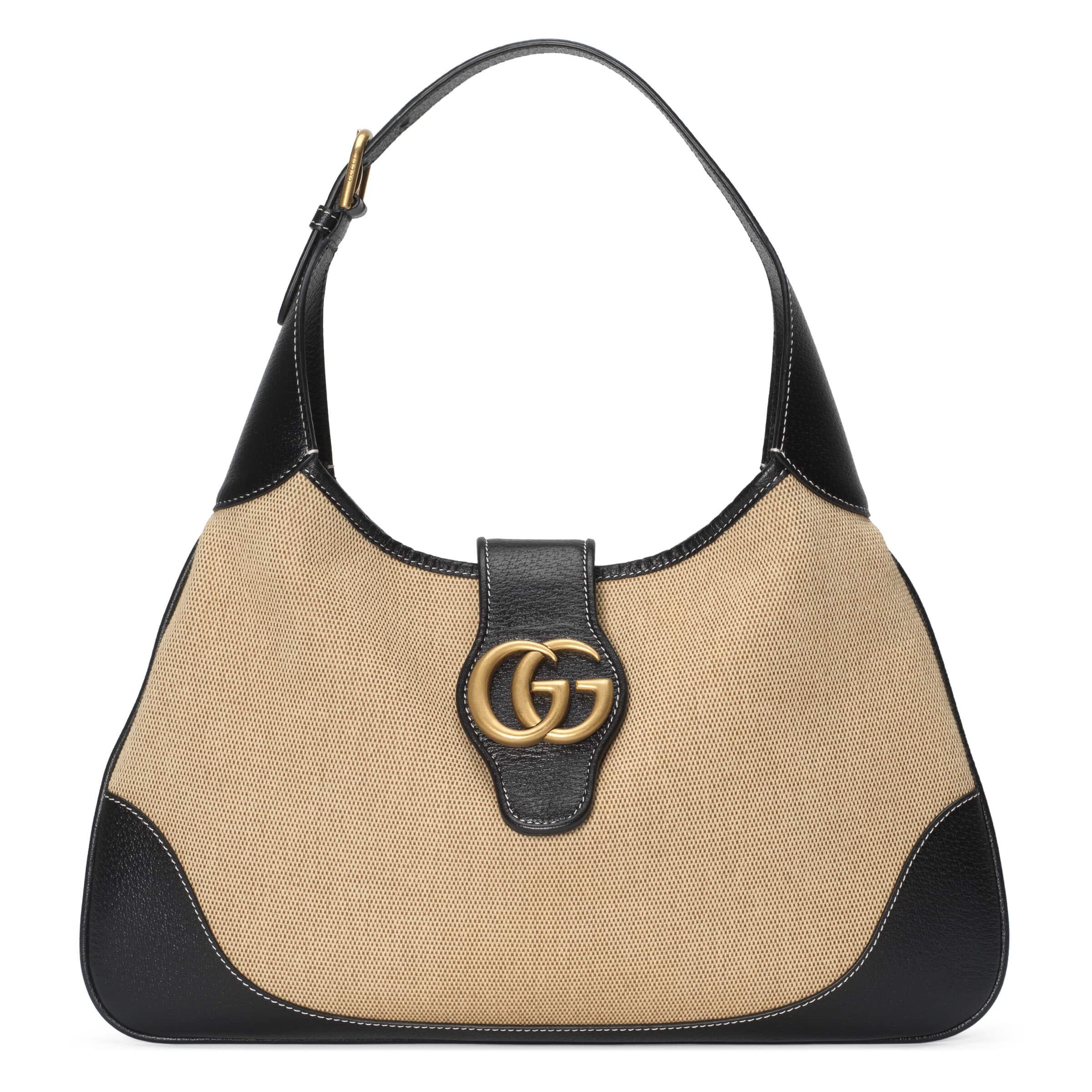 Gucci Aphrodite Medium Shoulder Bag in Natural | Lyst