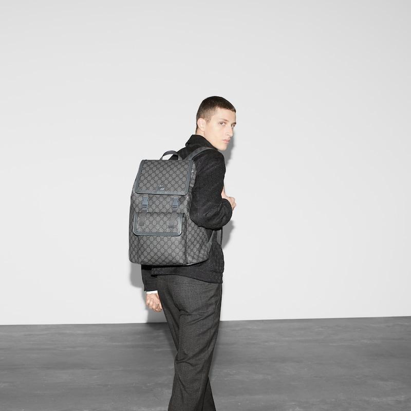 Gucci AUS Ophidia Large Backpack in Grey for Men Lyst UK