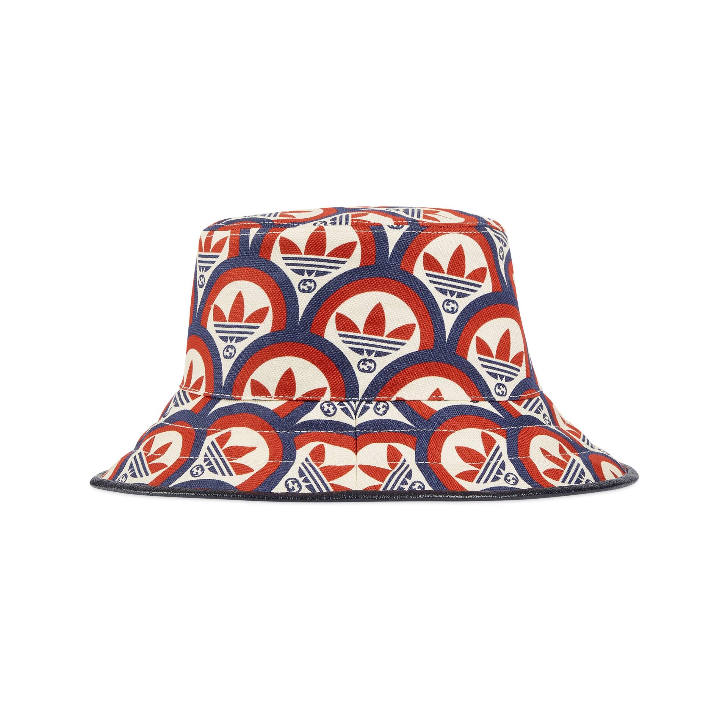 Gucci Cotton Adidas X Bucket Hat in Red 