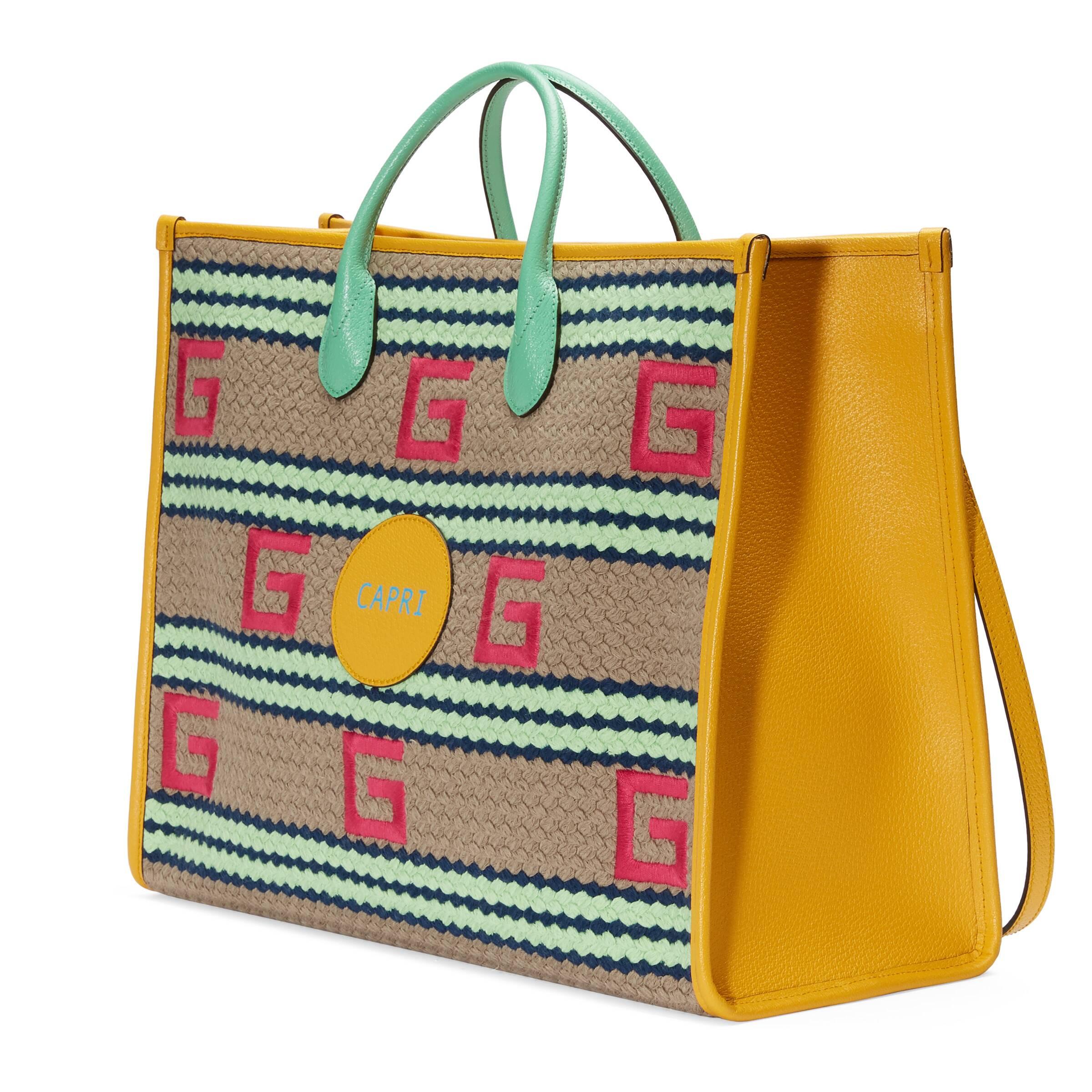gucci capri tote