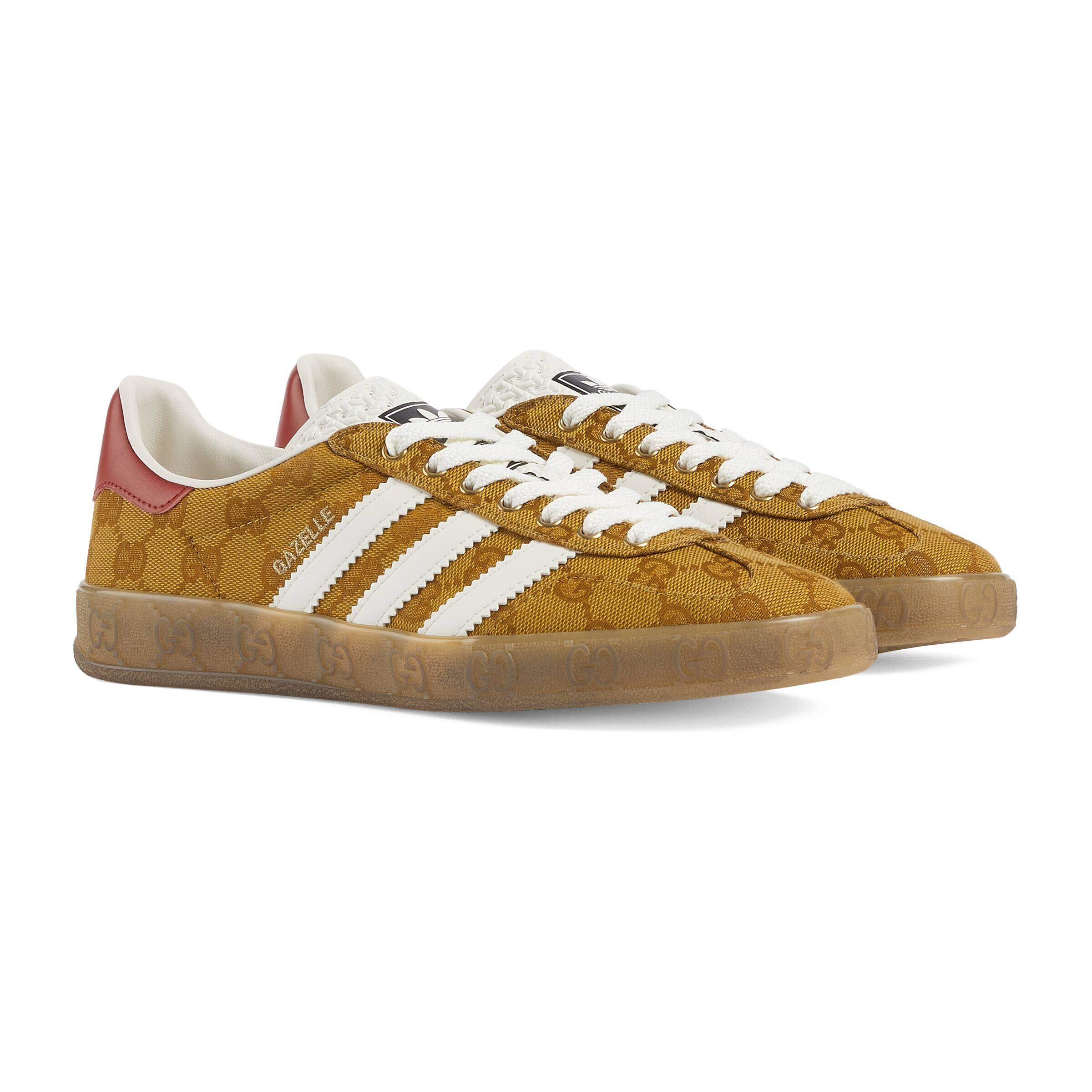 Zapatilla Gazelle adidas x de Gucci de Neutro |