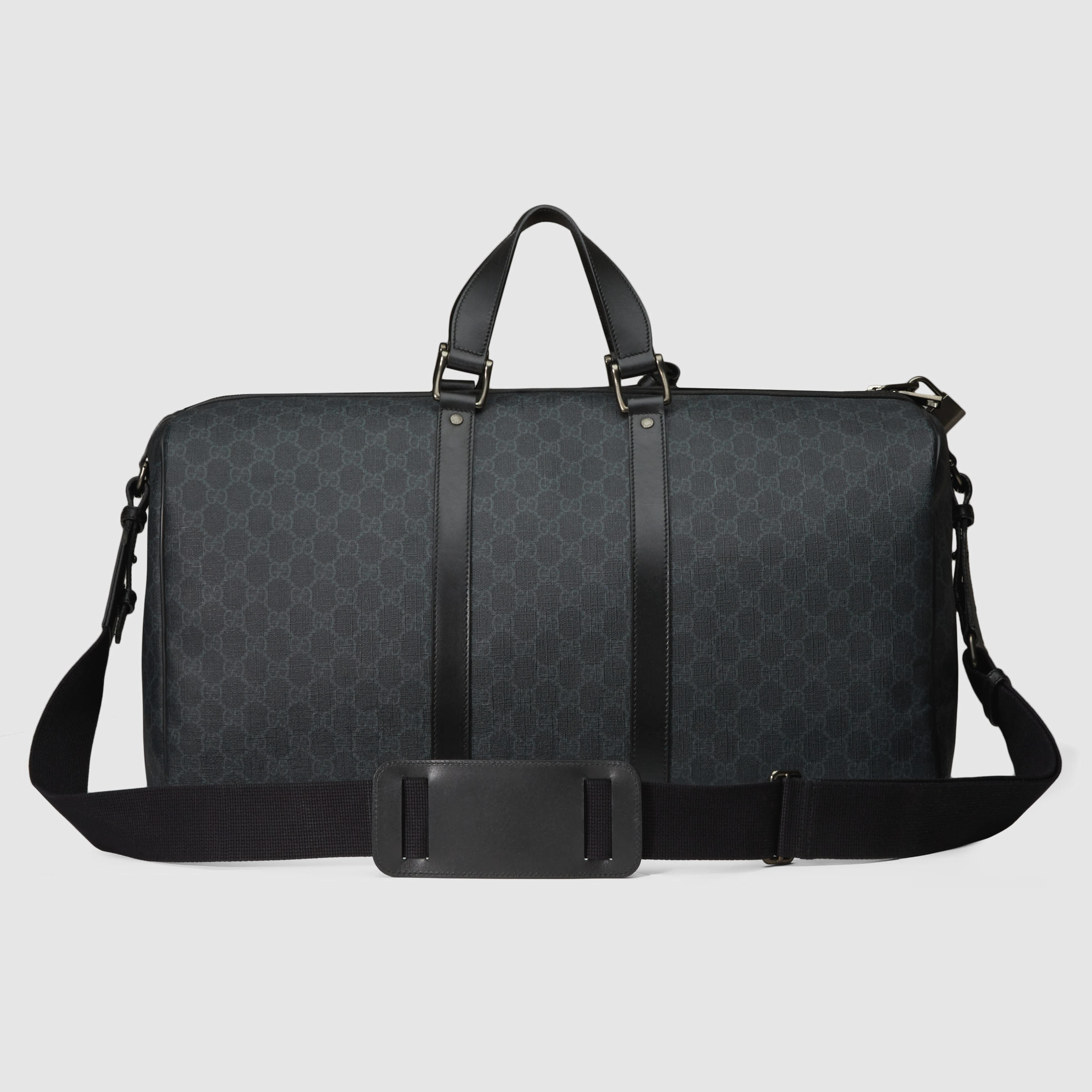 Gucci Gg Supreme Canvas Carry-on Duffle Bag in Black for Men - Lyst
