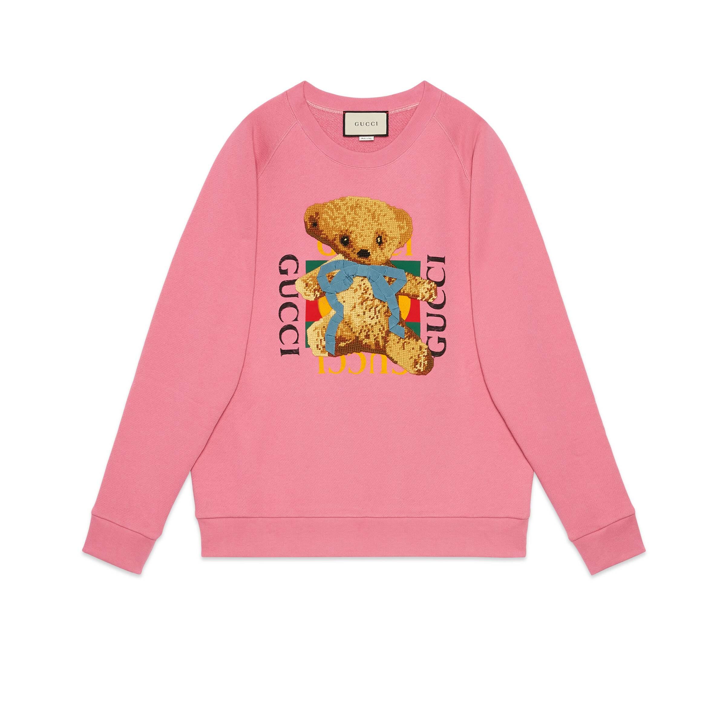 teddy bear gucci shirt