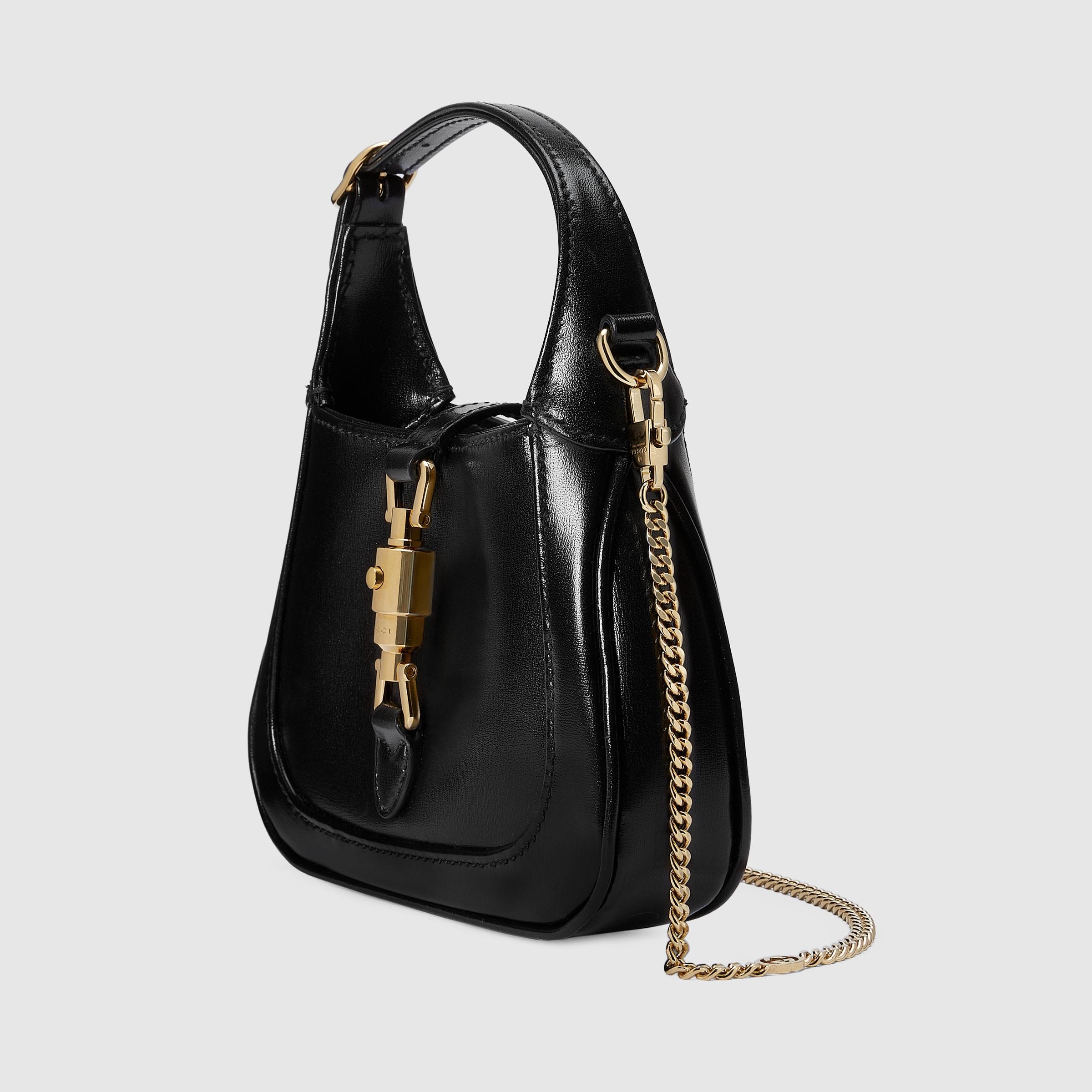 すぐ届く*GUCCIグッチ*ジャッキー 1961スーパーミニ バッグ GUCCI☆ジャッキー 1961 クリスタル付 ミニGG バッグ☆すぐ届く