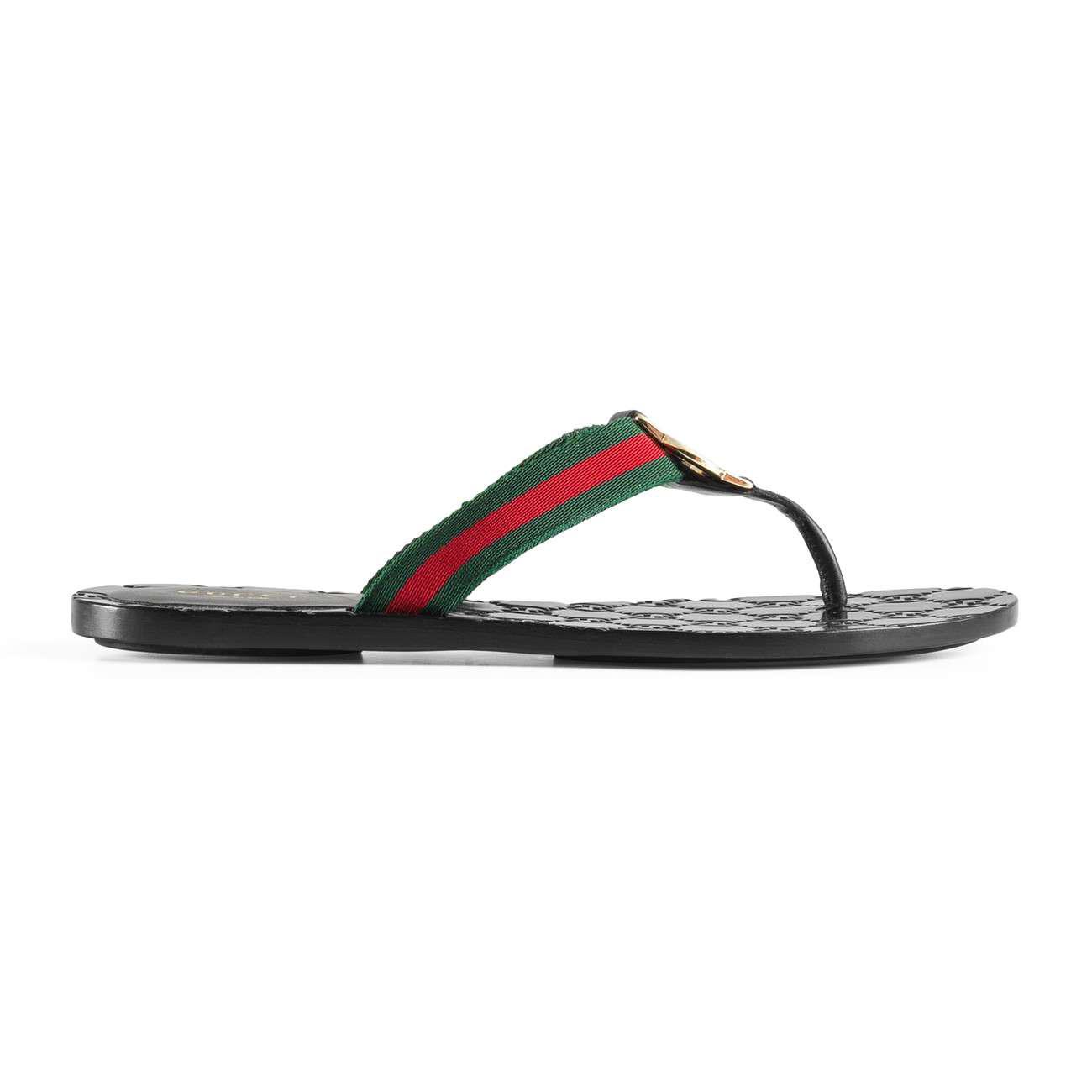 gg logo sandal