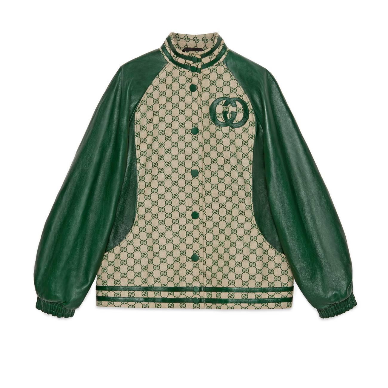 Gucci -dapper Dan Jacket in Green | Lyst