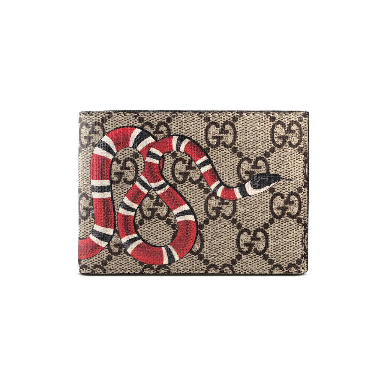 gucci kingsnake supreme wallet