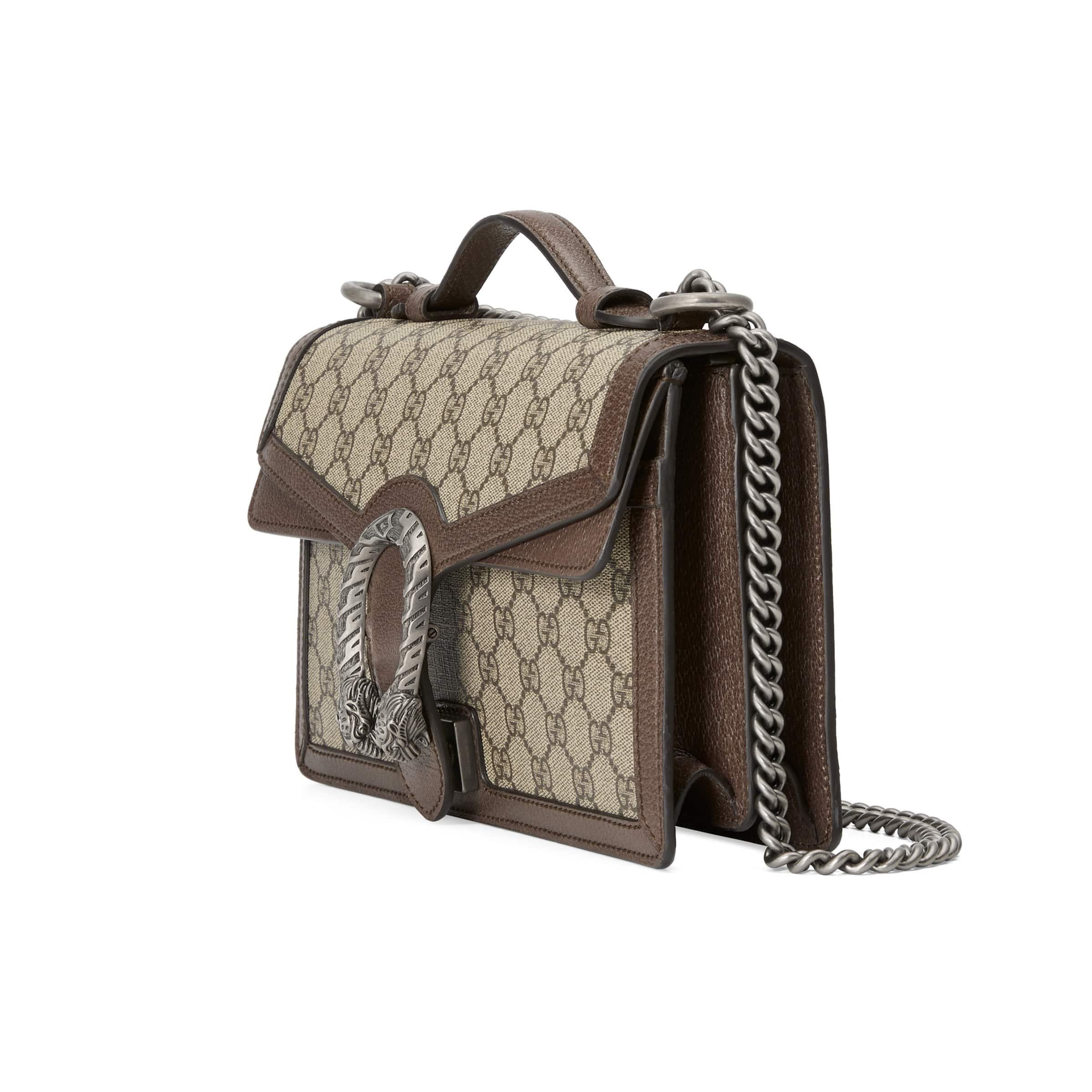 Gucci Canvas Dionysus gg Top Handle Bag in Brown/Beige (Natural) - Save 58%  | Lyst