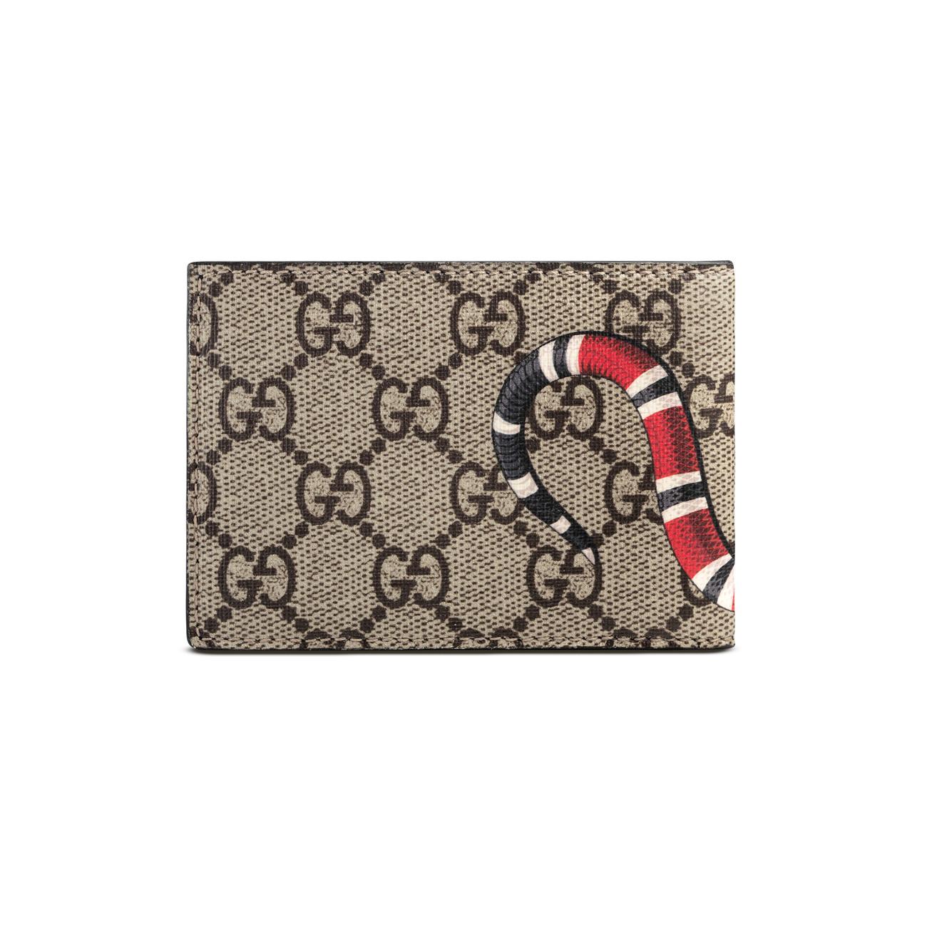 gucci kingsnake supreme wallet