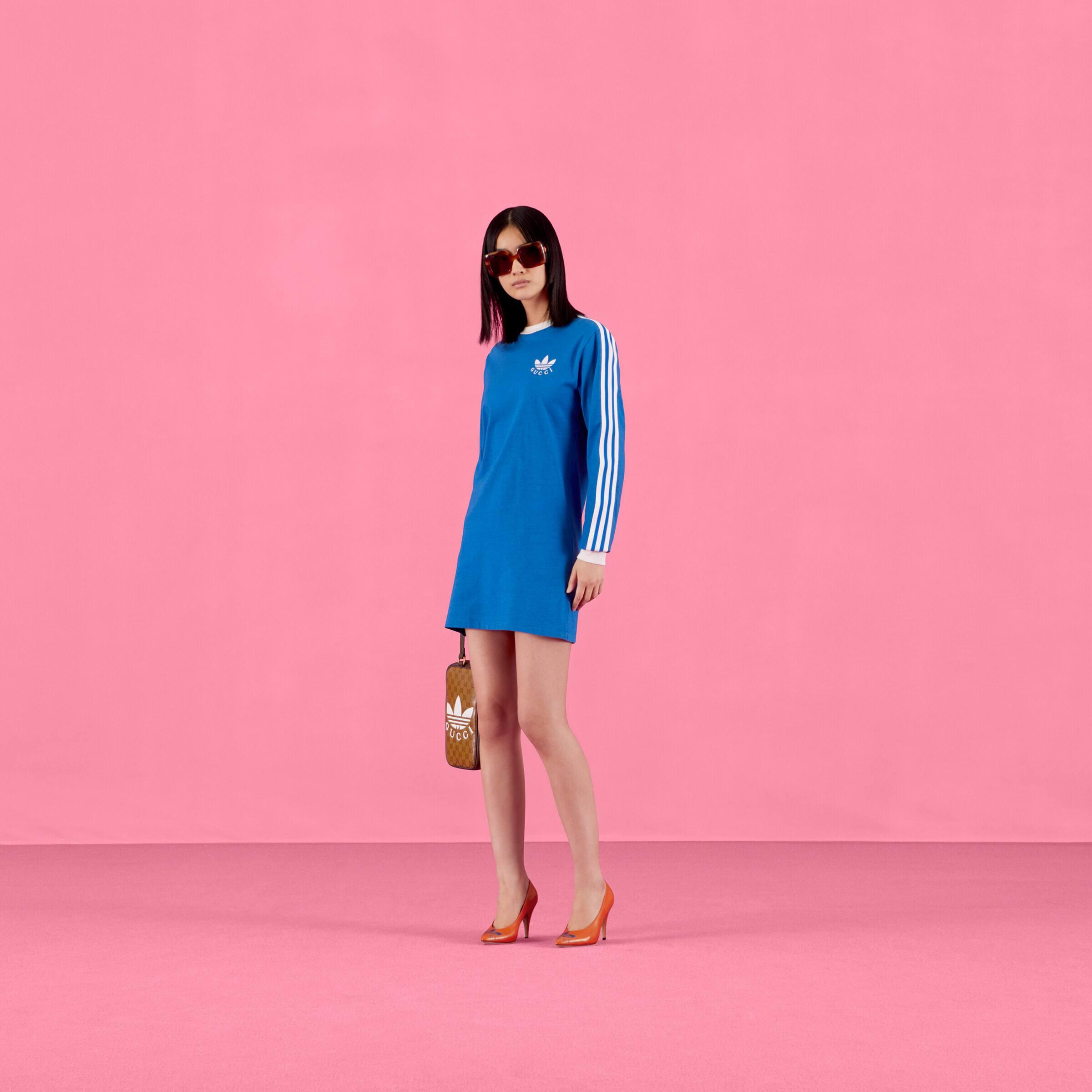 Adidas Blue Lyst Dress T-shirt Gucci | in X