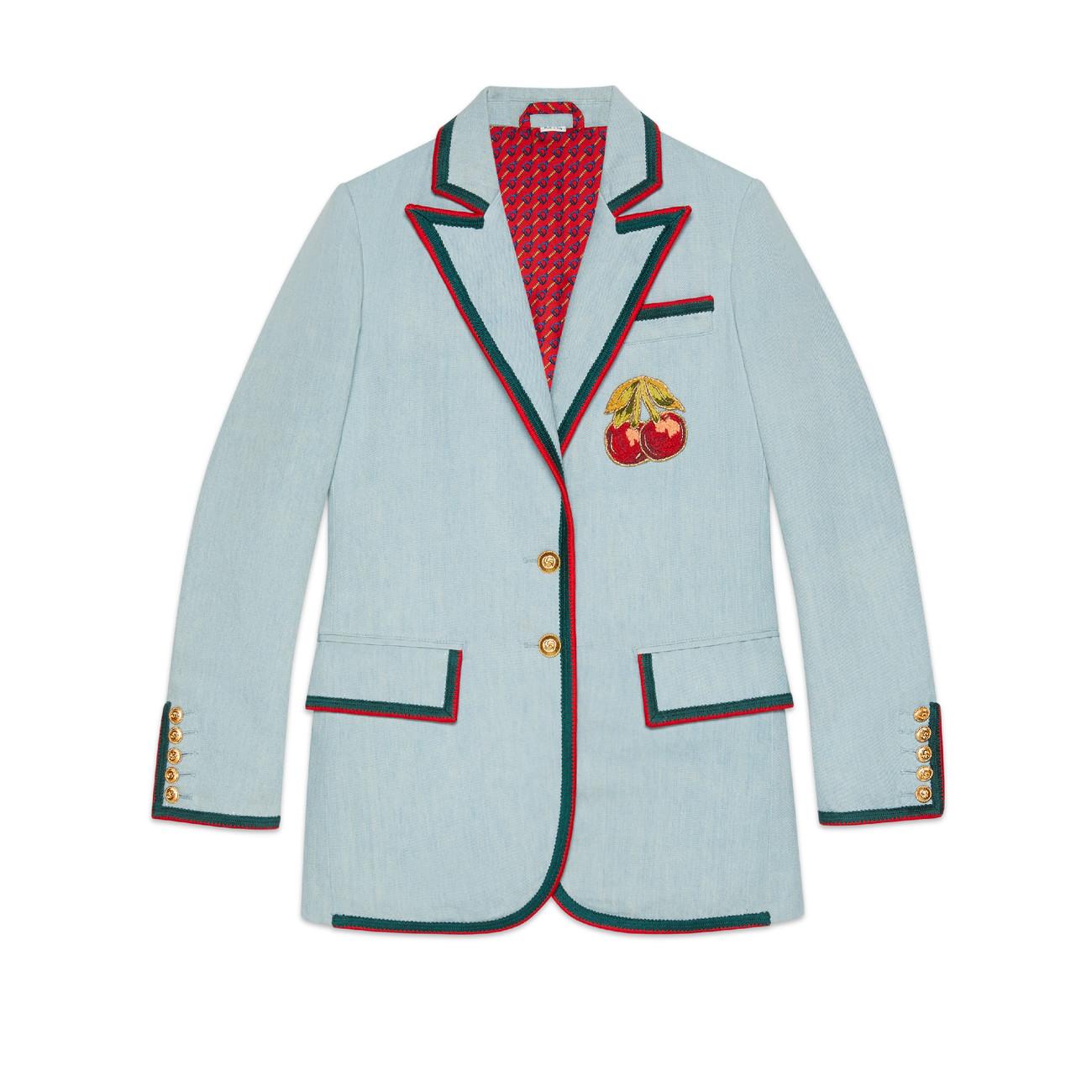 gucci cherry jacket