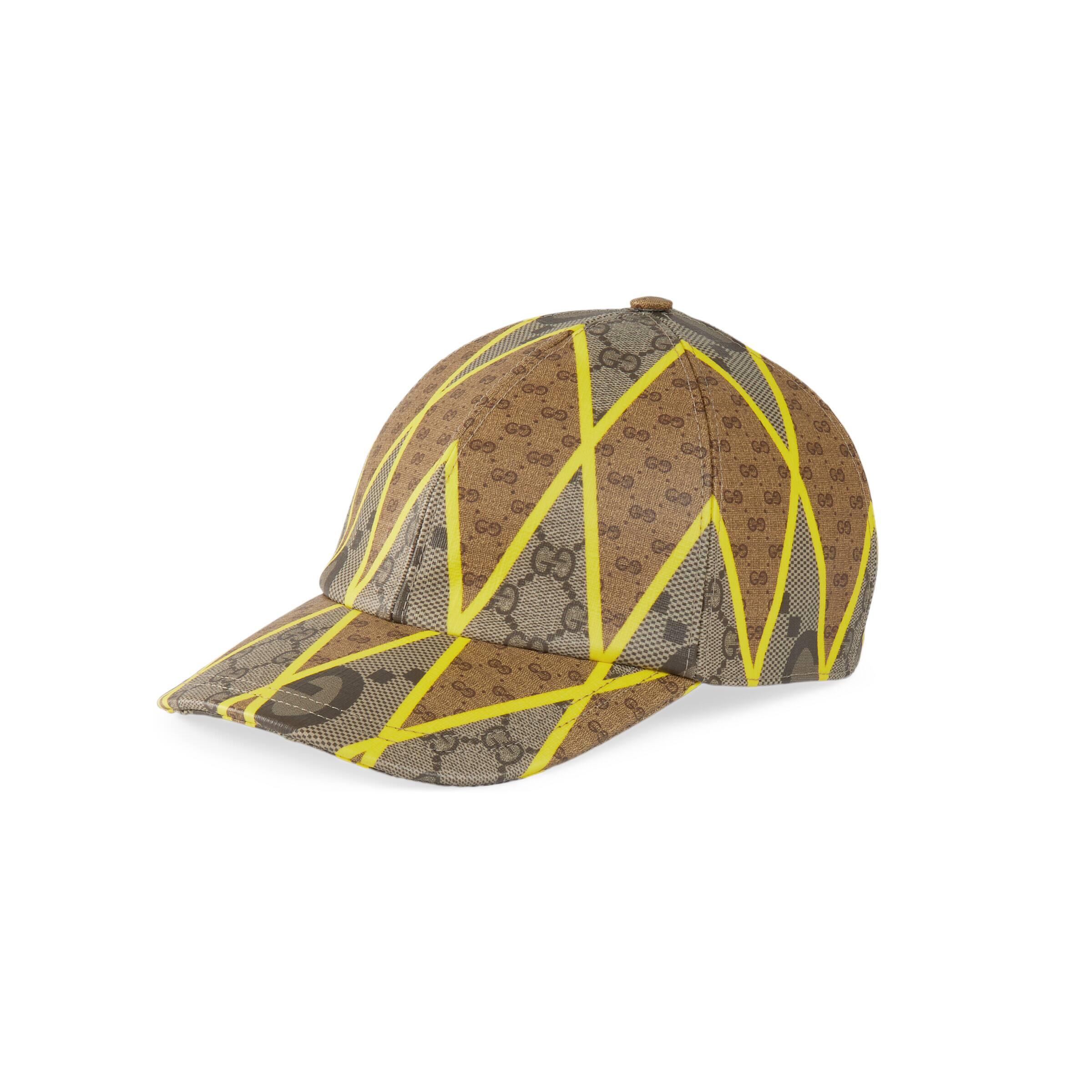 Gucci GG Patchwork Baseball Hat in Green for Men | Lyst