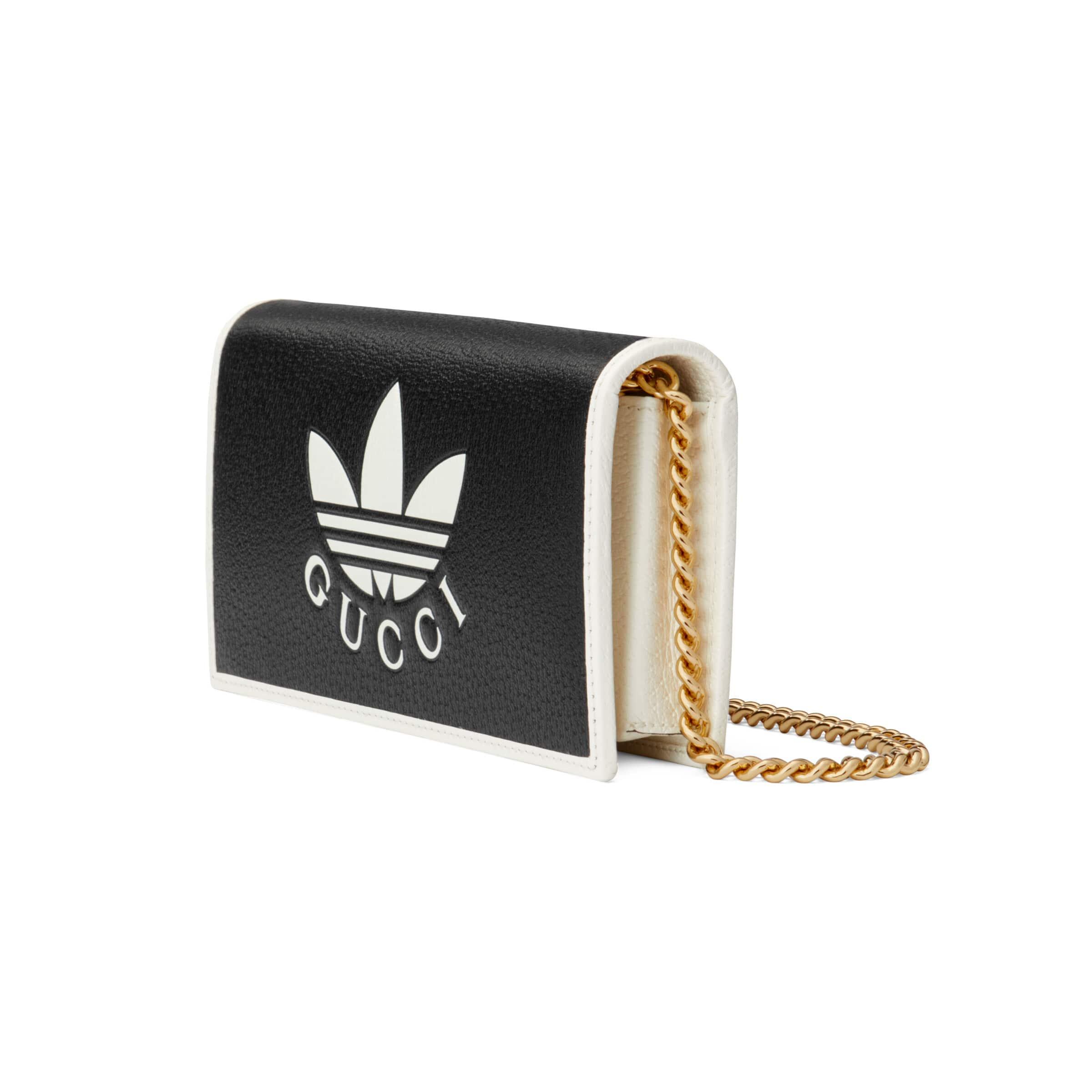 Gucci Adidas X Wallet With Chain in Black | Lyst