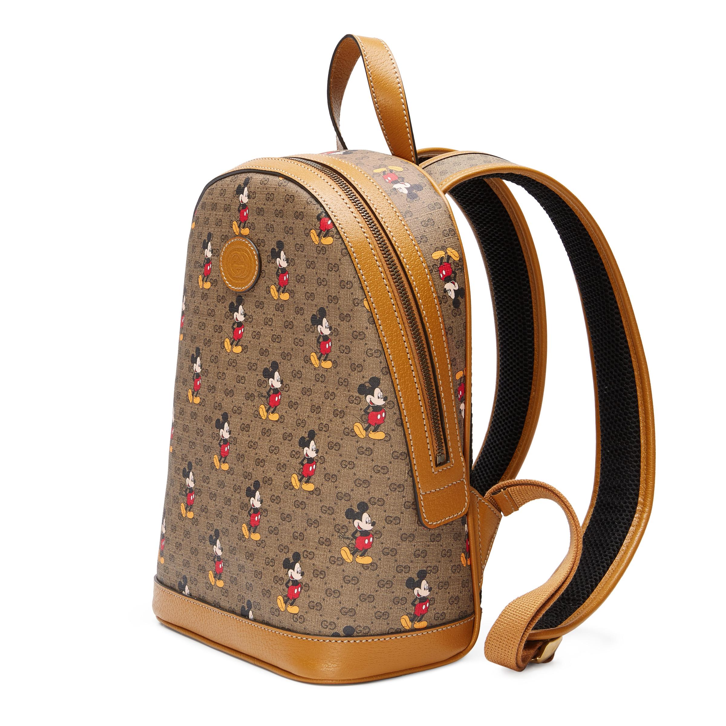 DISNEY x GUCCI Medium Backpack Preowned From Japan