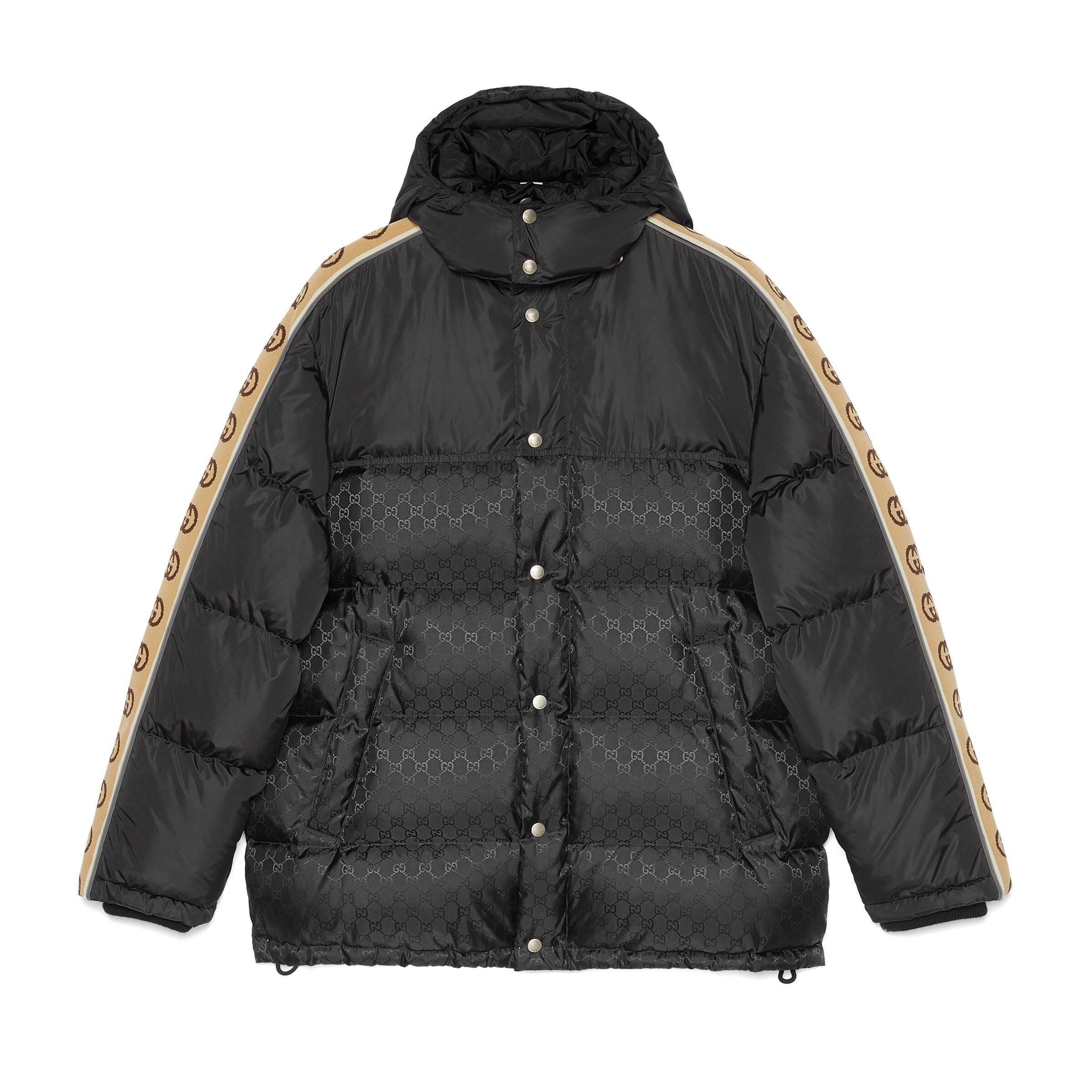 gucci jacquard jacket black