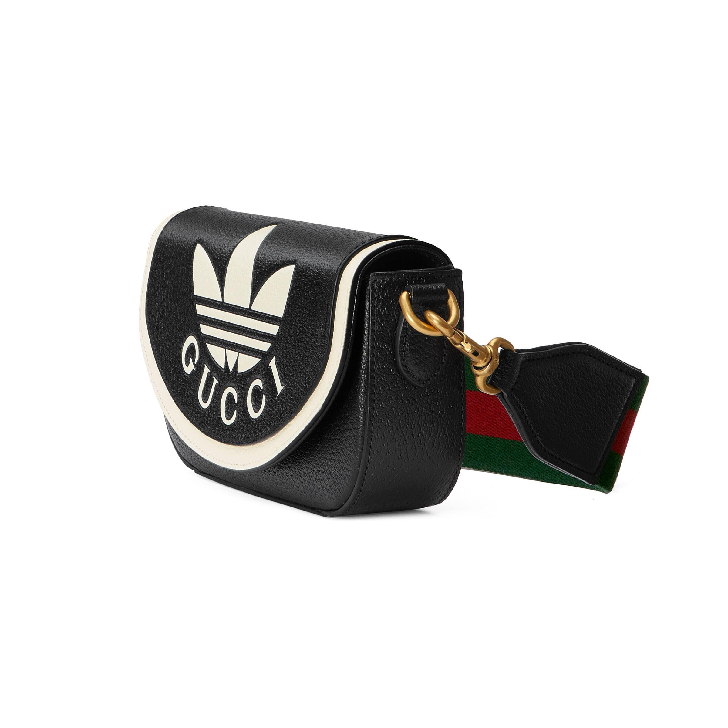 kraan Basistheorie attent Gucci Adidas X Mini Bag in Black | Lyst