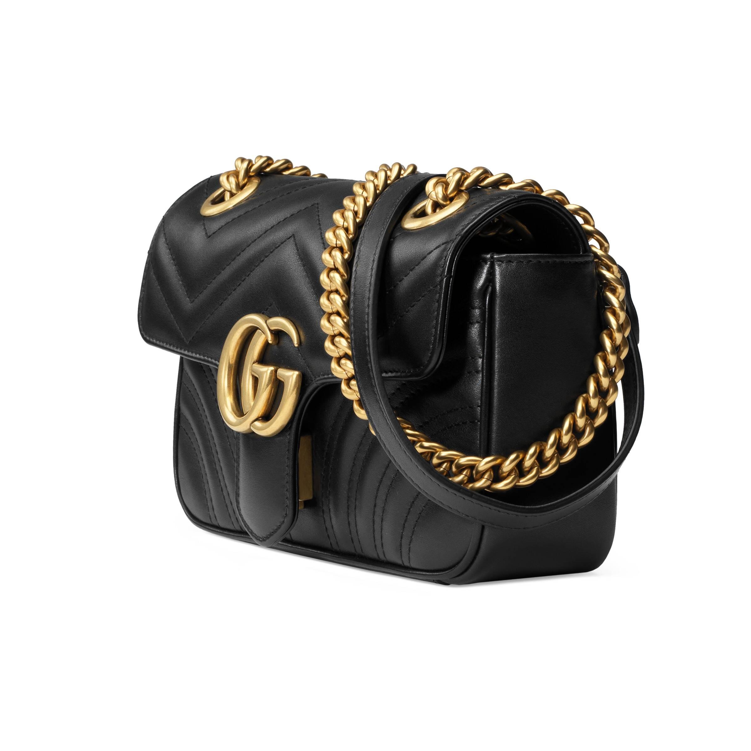 gg marmont matelassé mini bag white