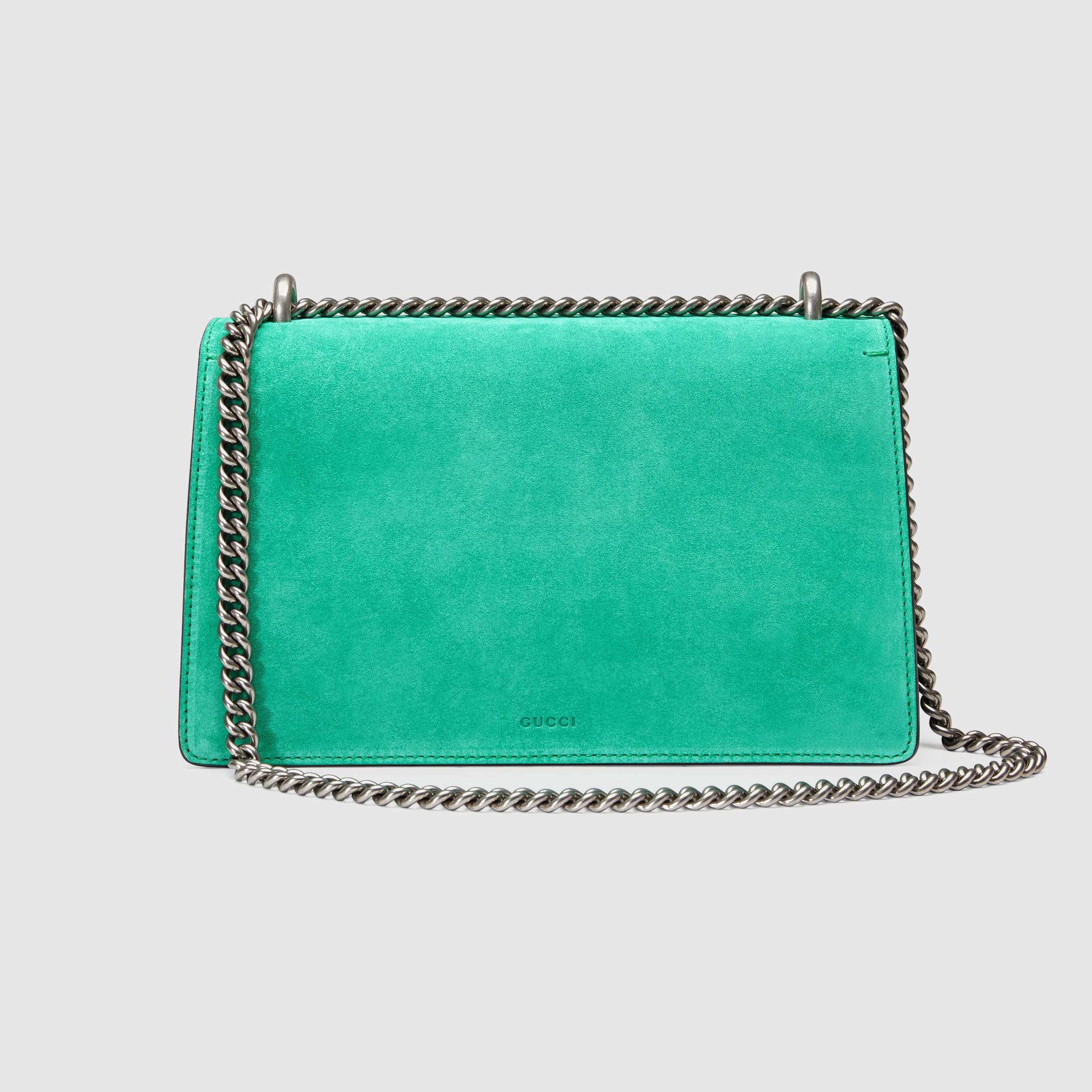 Lyst - Gucci Dionysus Suede Shoulder Bag in Green