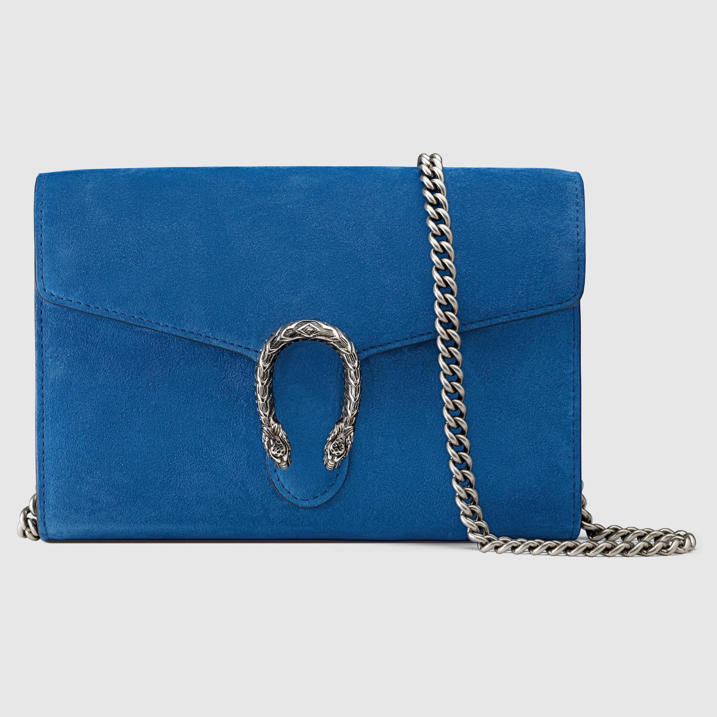 dionysus suede mini chain bag