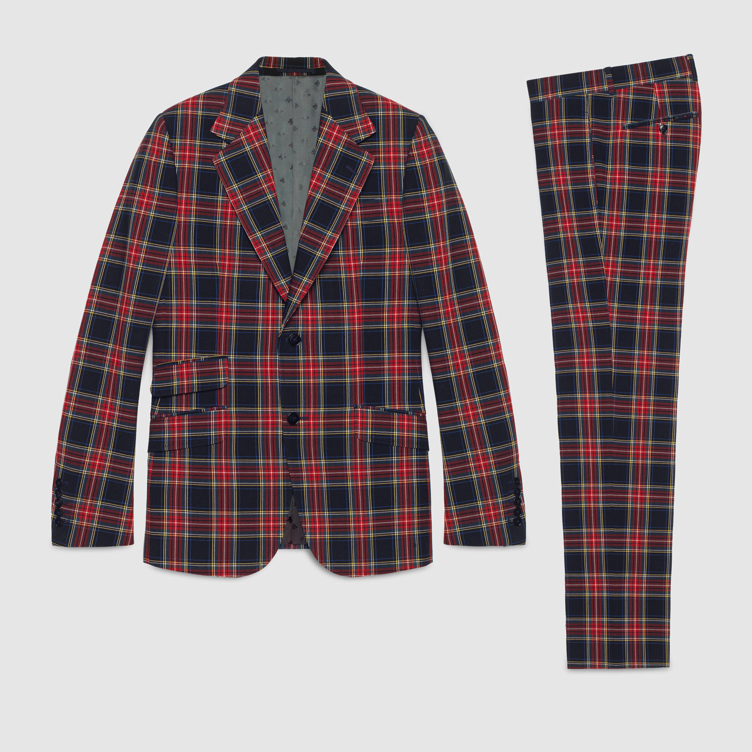 gucci tartan pants