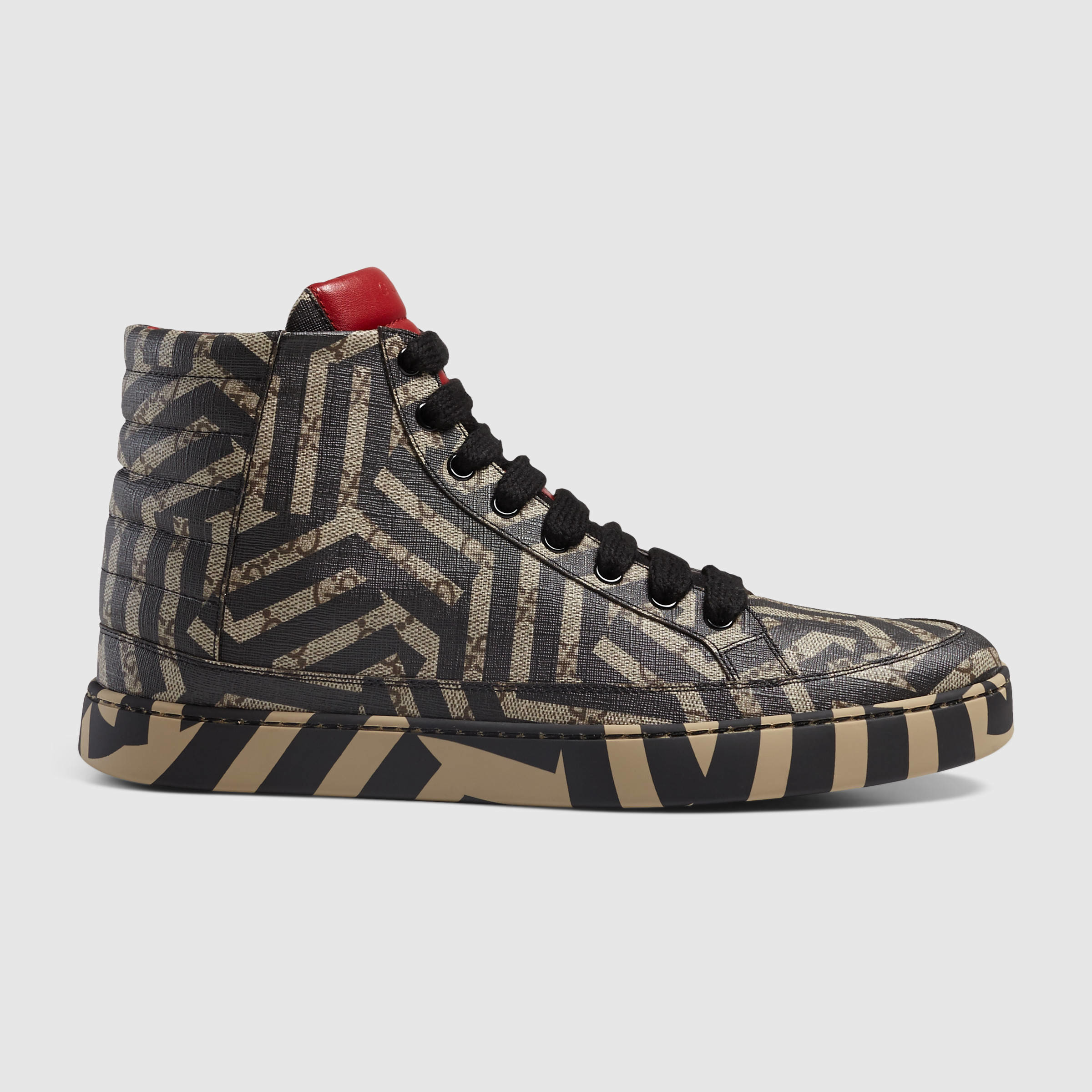 Gucci Canvas Gg Caleido High-top 