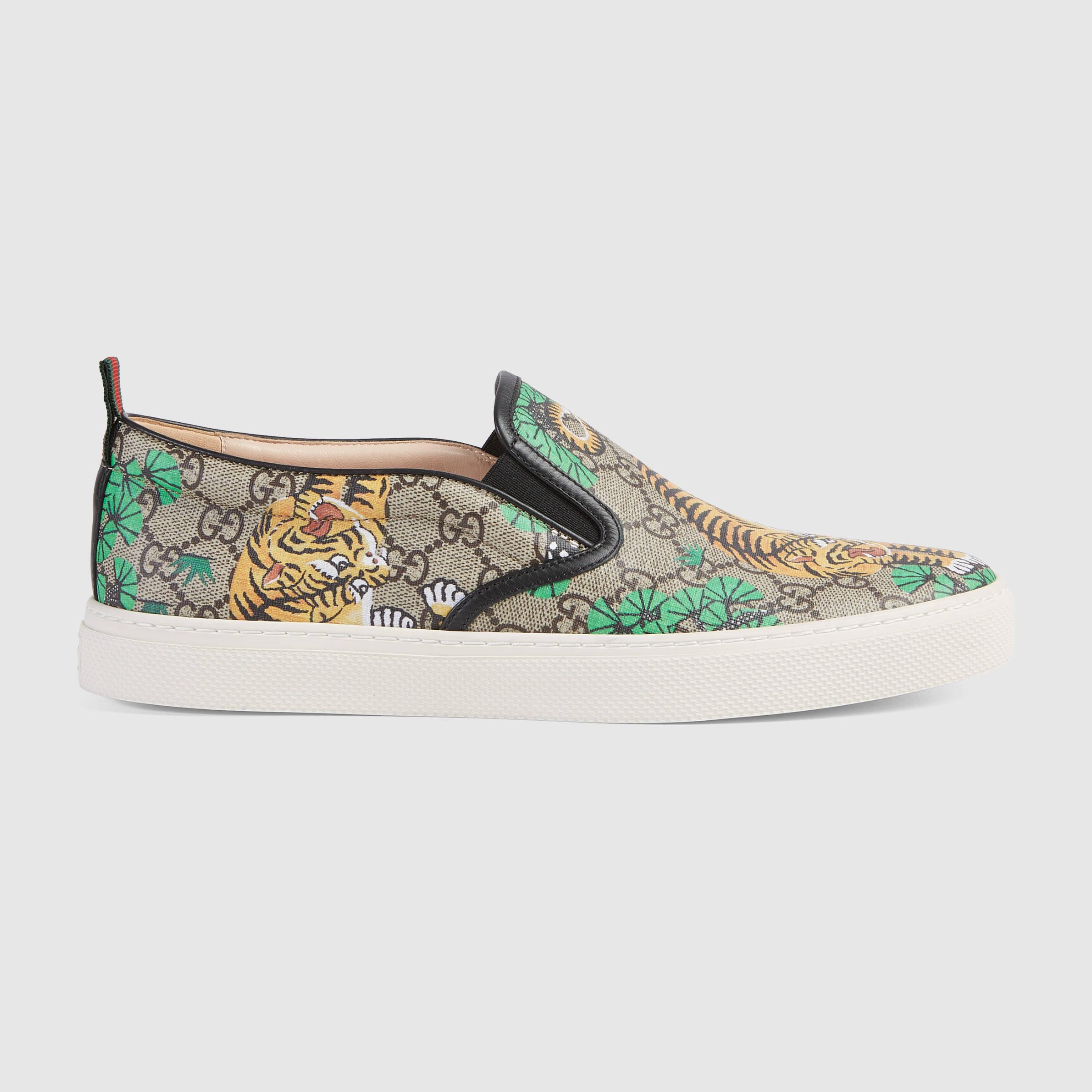 gucci bengal slip on