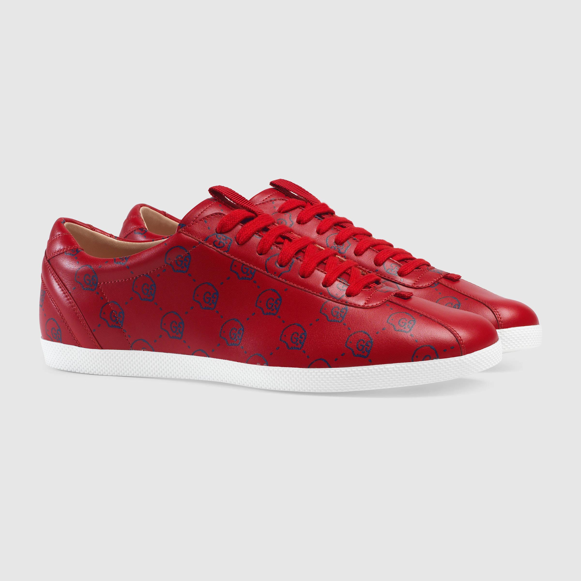gucci ghost high top sneakers