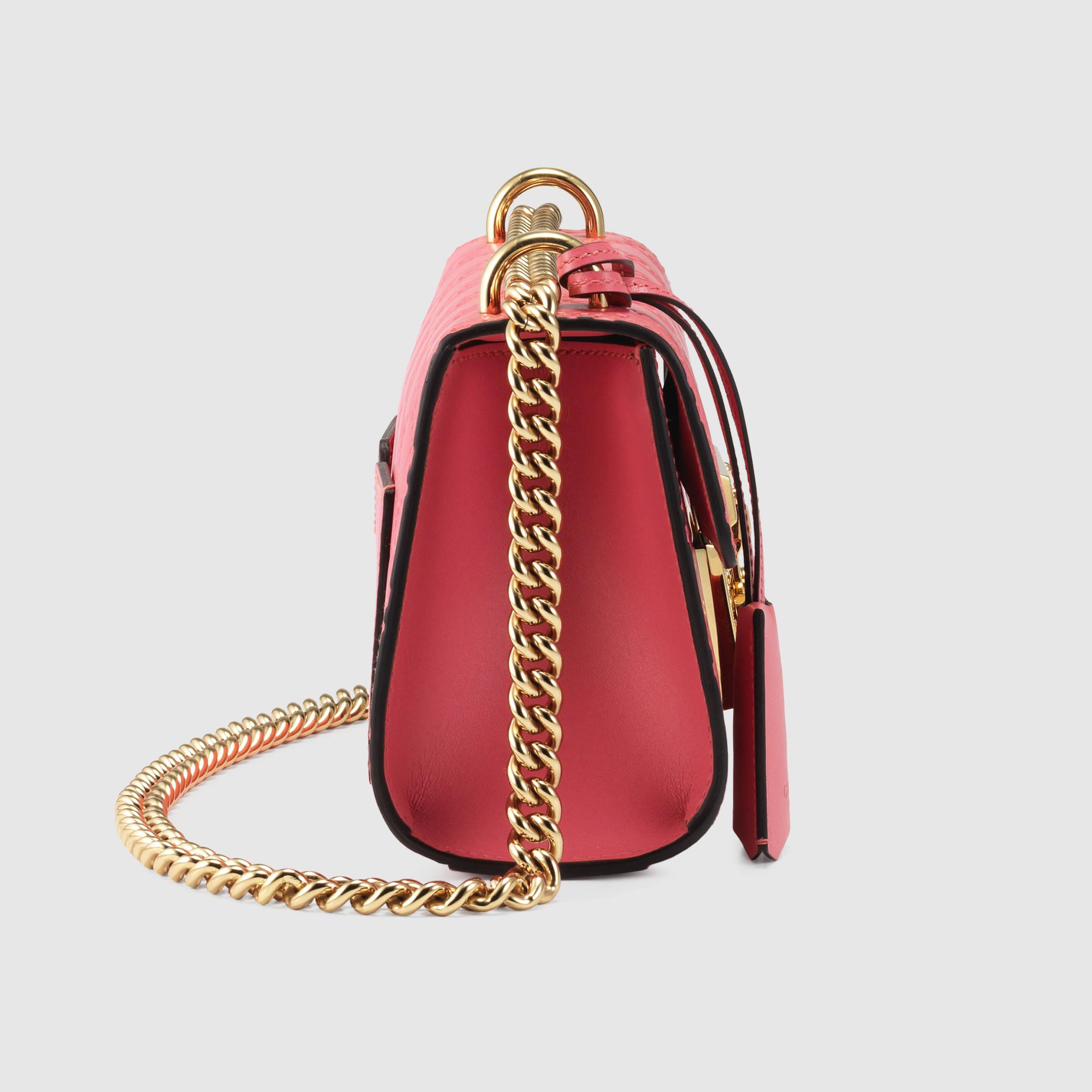 Gucci Leather Padlock Signature Shoulder Bag - Lyst