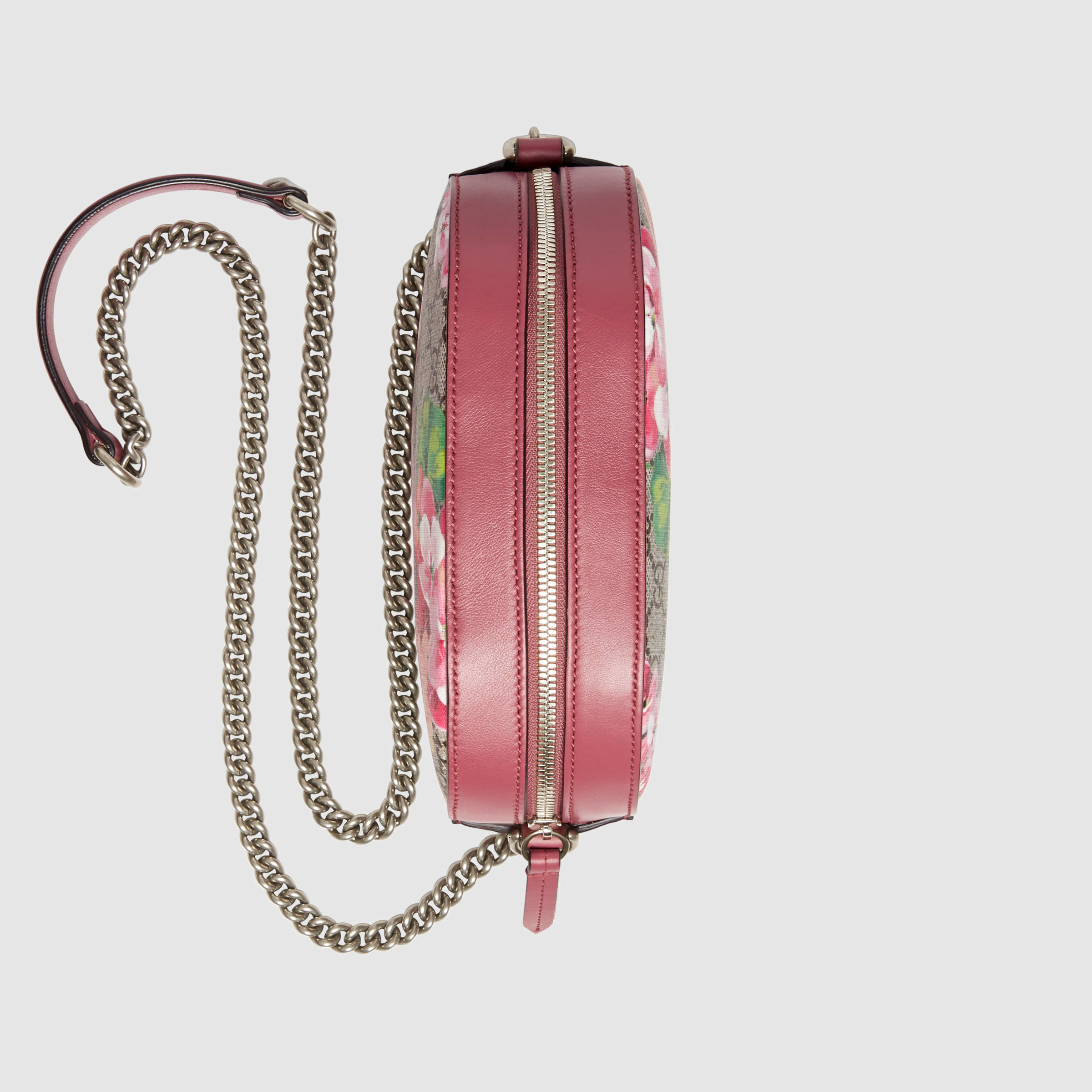 gucci blooms gg supreme mini chain bag