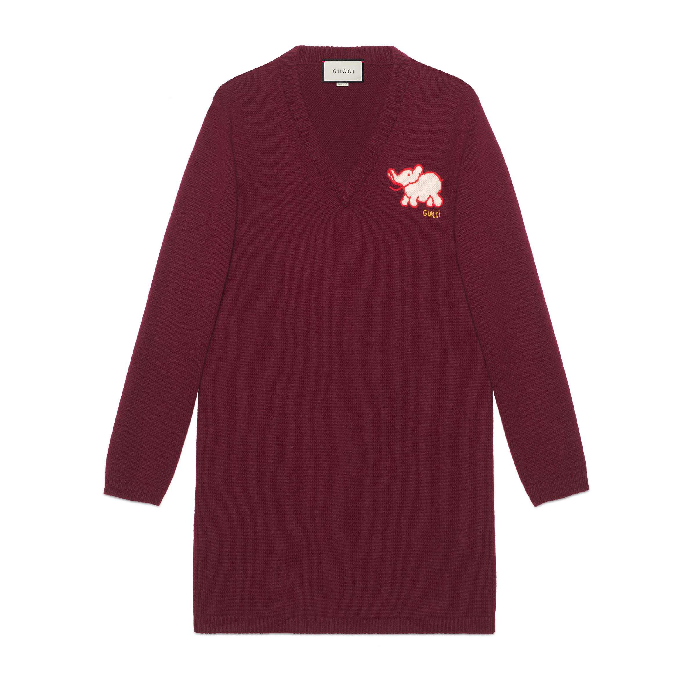 gucci elephant sweater