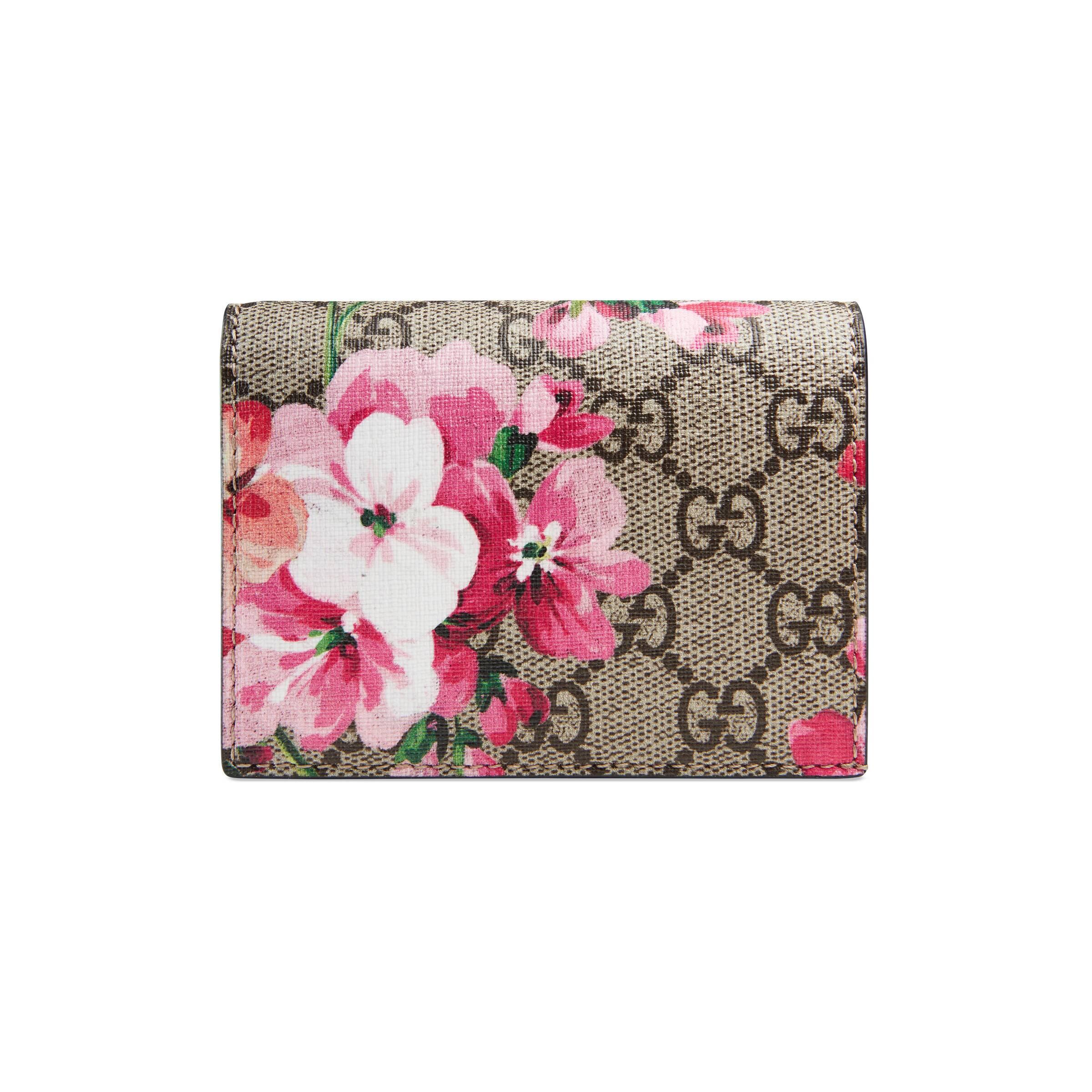 Canvas GG Blooms Case in Pink - Lyst