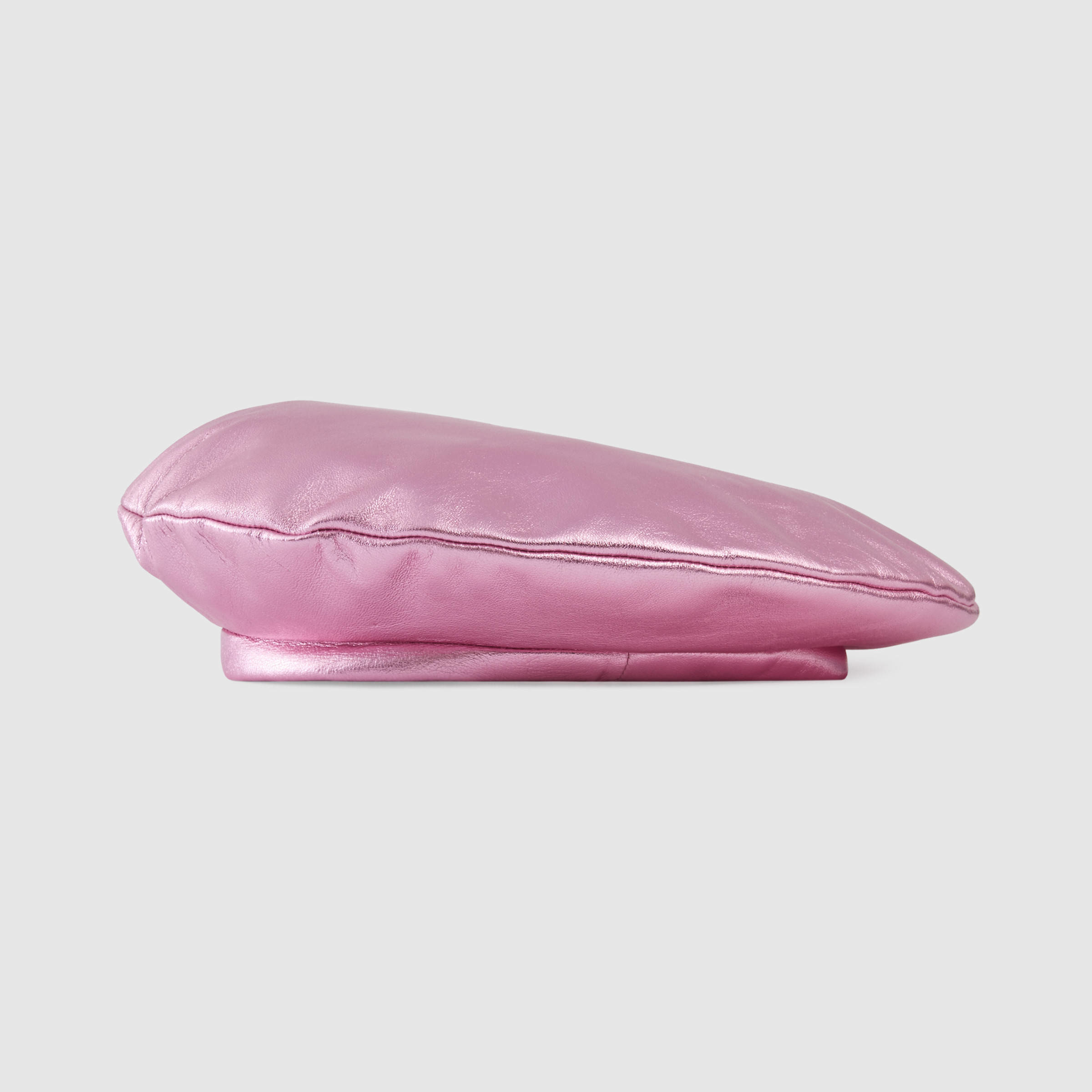 gucci leather beret