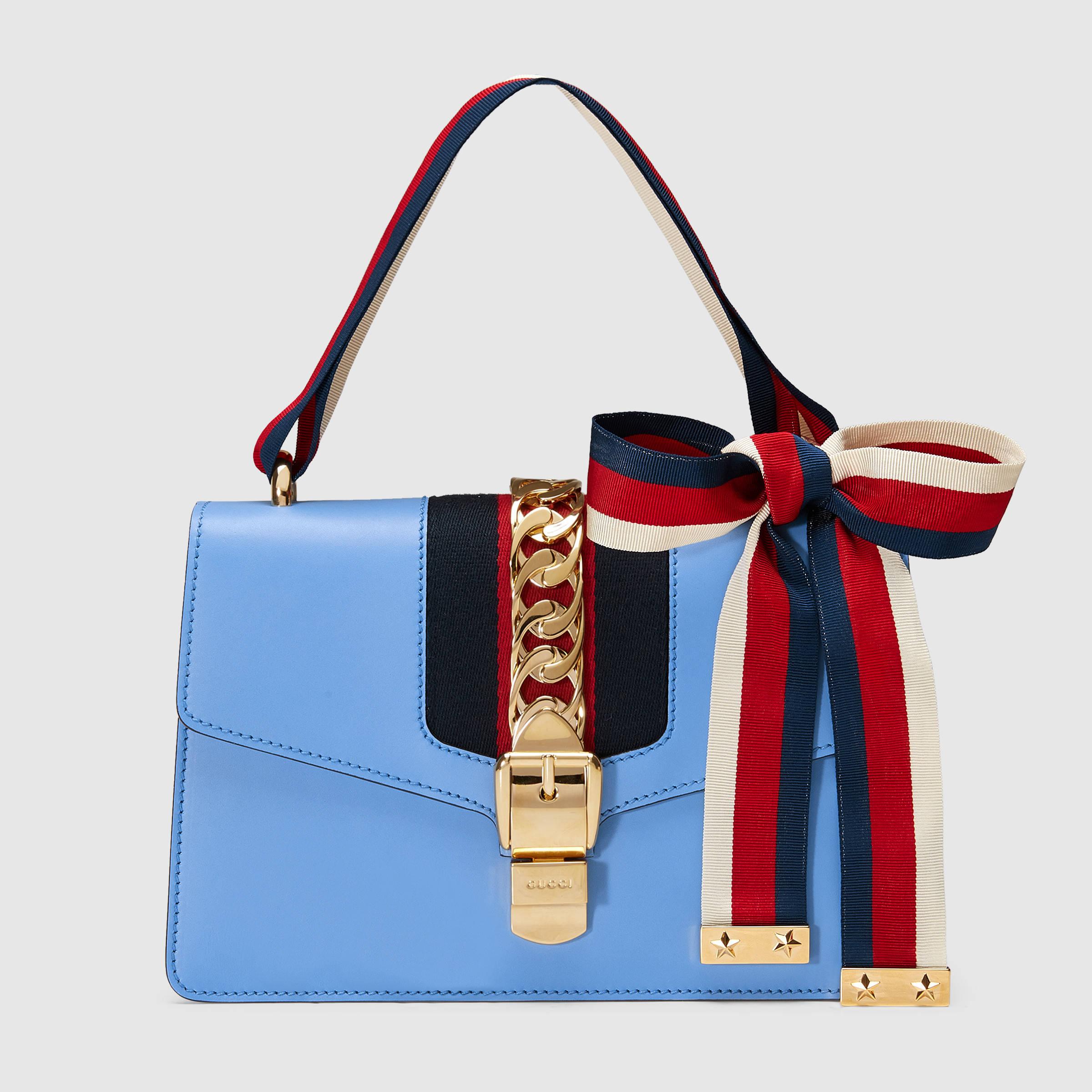 baby blue gucci purse