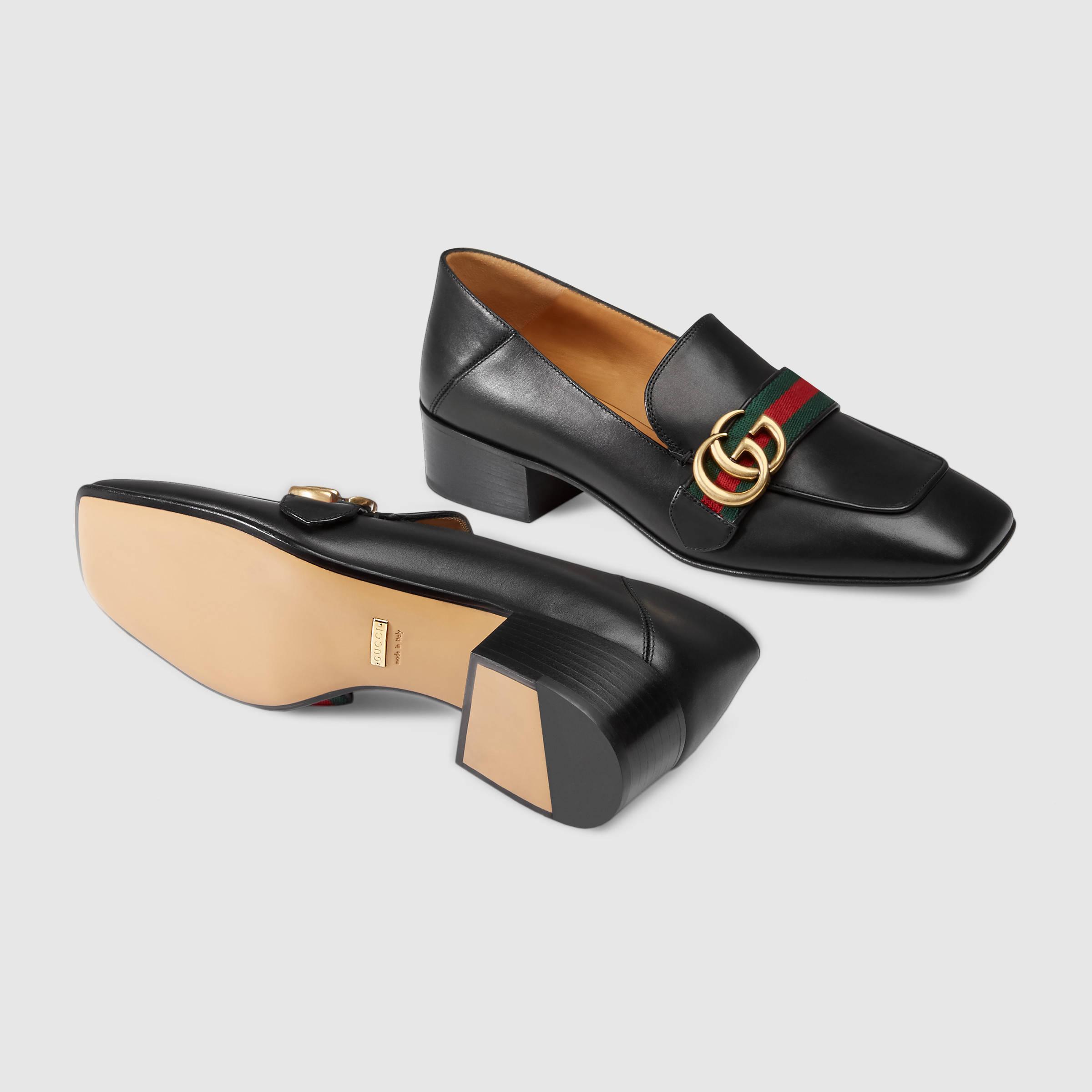 gucci double g loafers womens