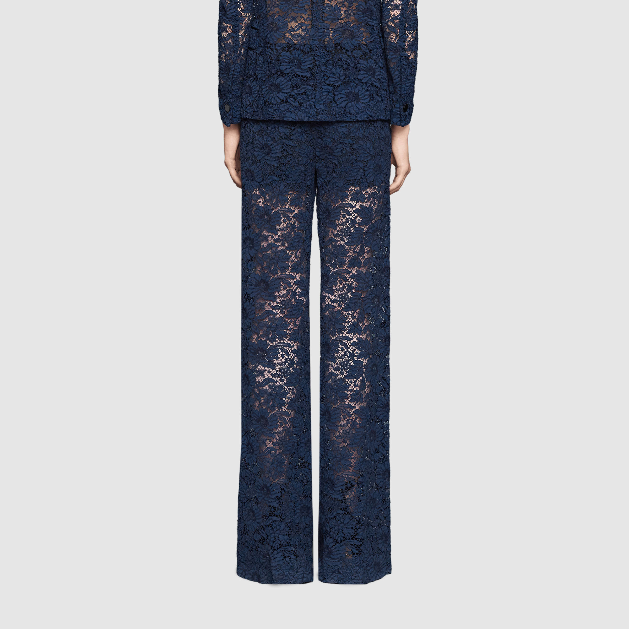 Blue lace pants Clearance