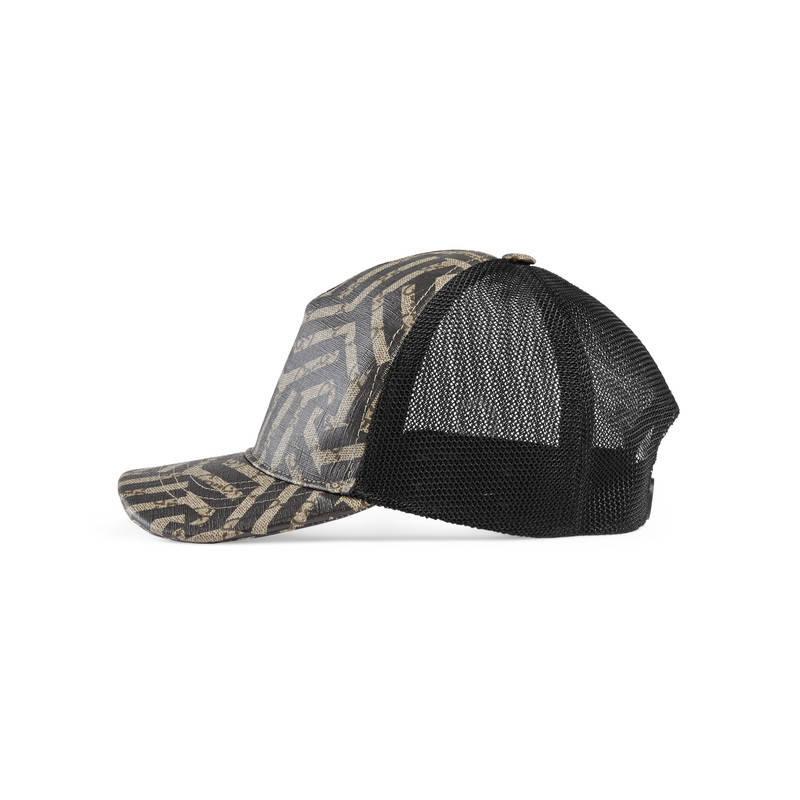 Gucci Canvas Gg Caleido Baseball Hat 