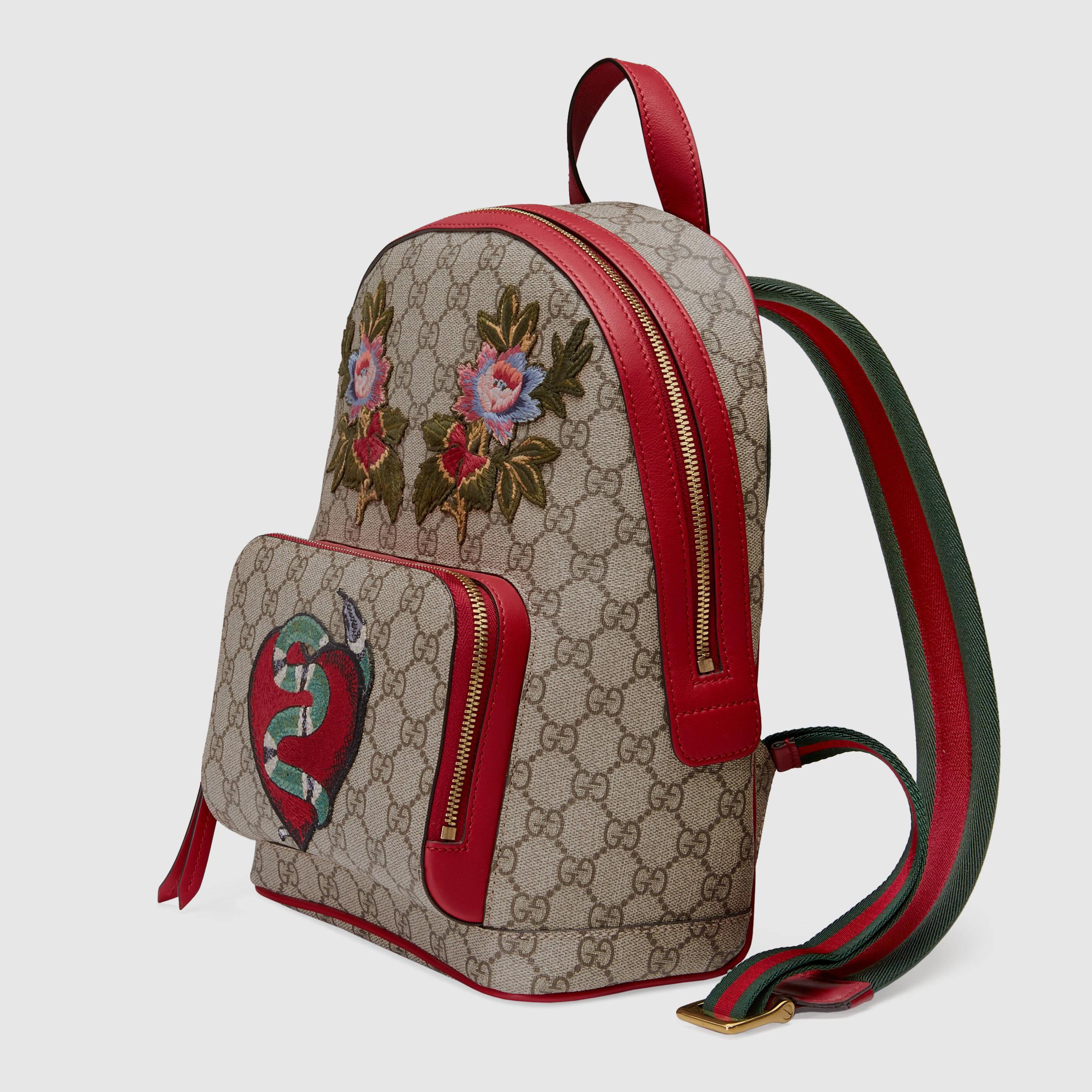Gucci Canvas Limited Edition Gg Supreme Backpack - Lyst