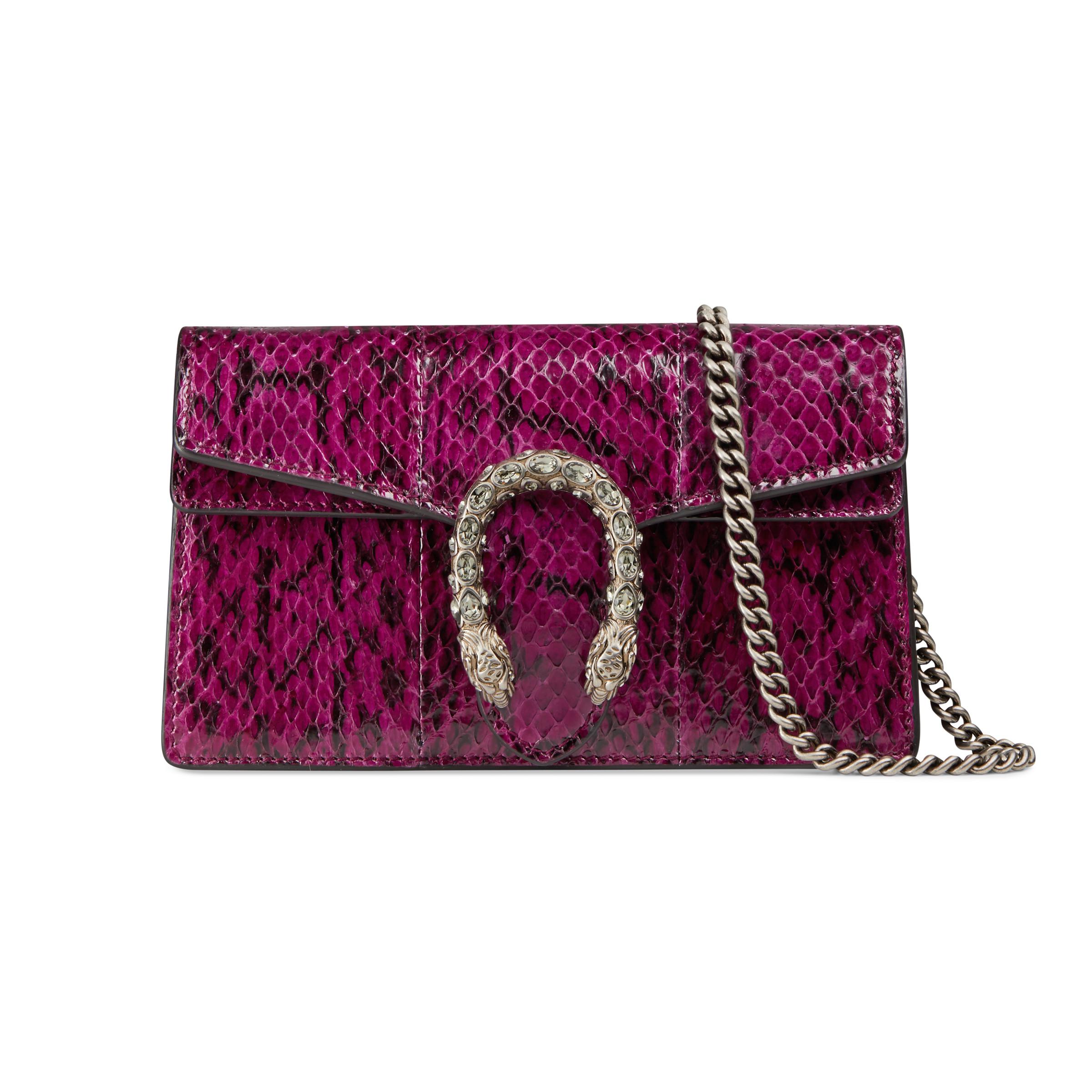 gucci dionysus snakeskin