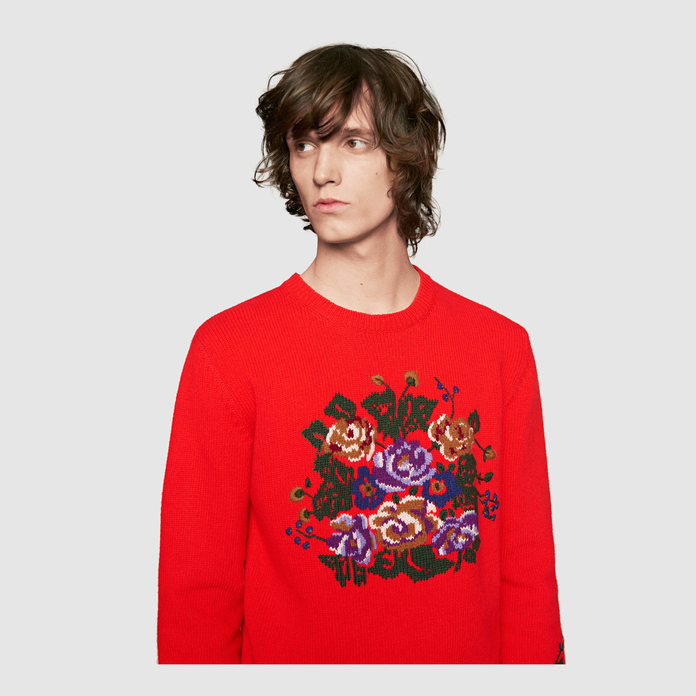 gucci sweater flowers