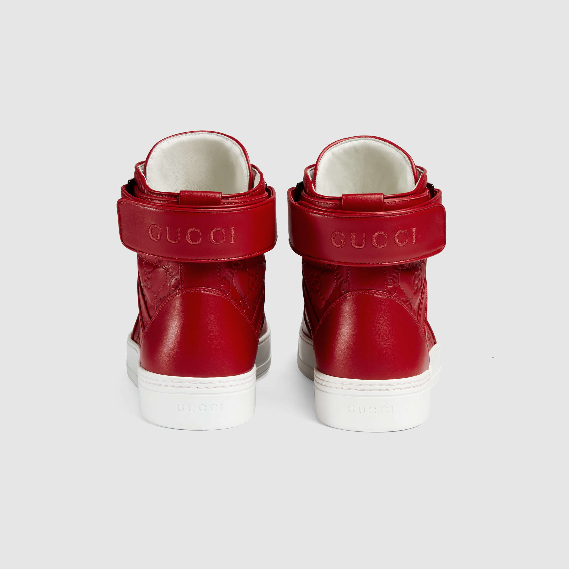 Gucci Signature Slip-on Sneaker in Red